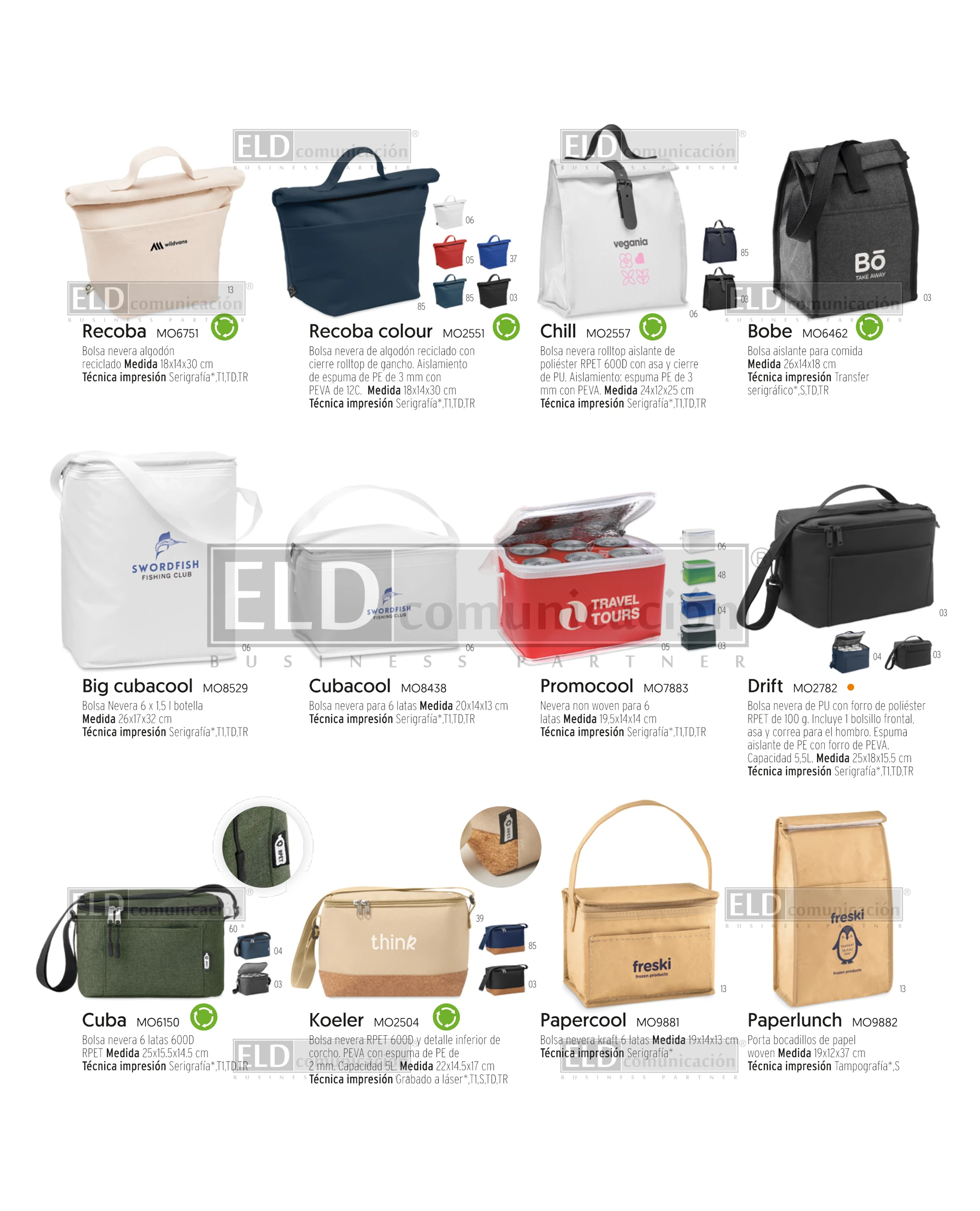 Hieleras Promocionales Especiales 34