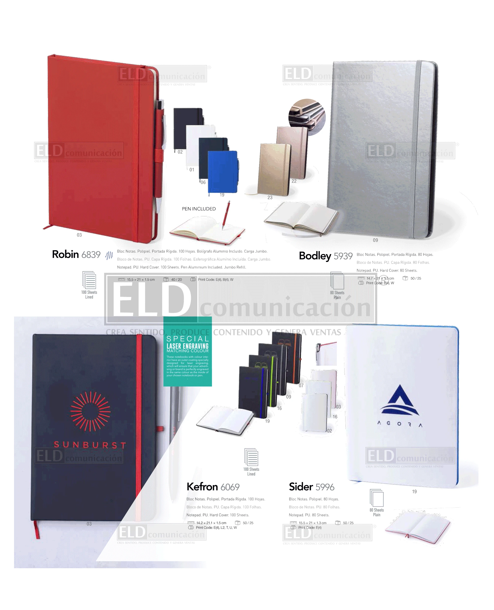 Libretas Promocionales Especiales 13