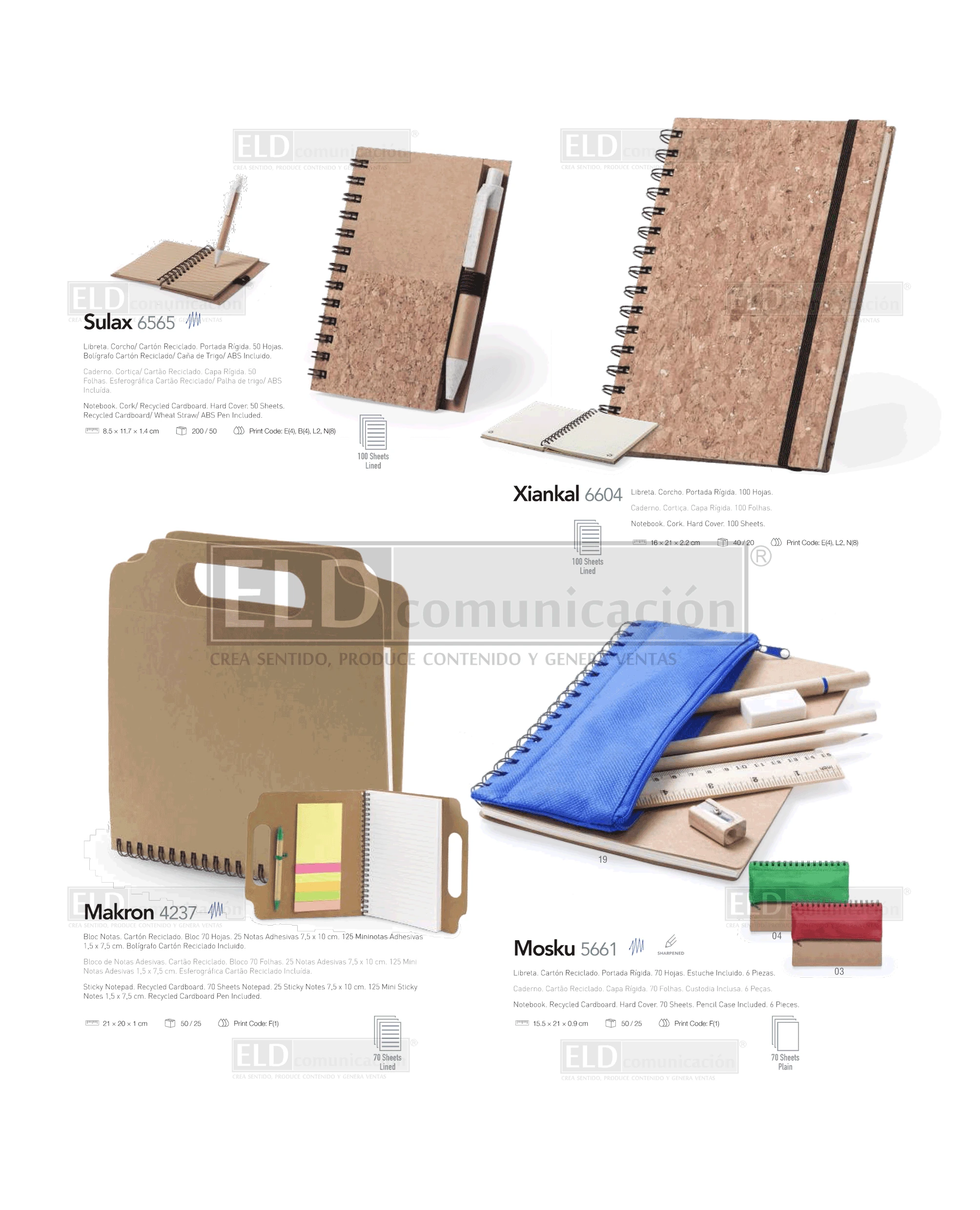 Libretas Promocionales Especiales 18