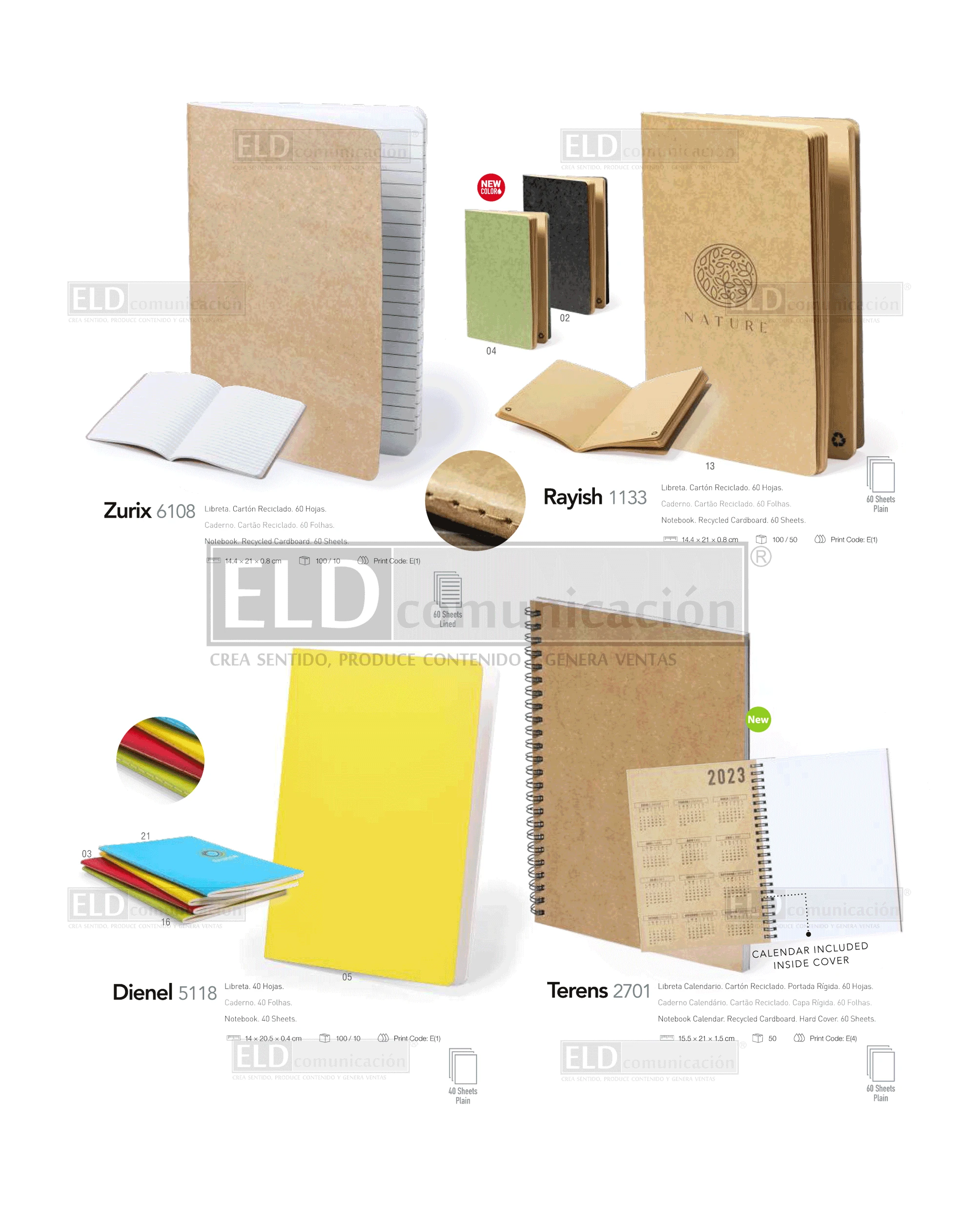 Libretas Promocionales Especiales 20