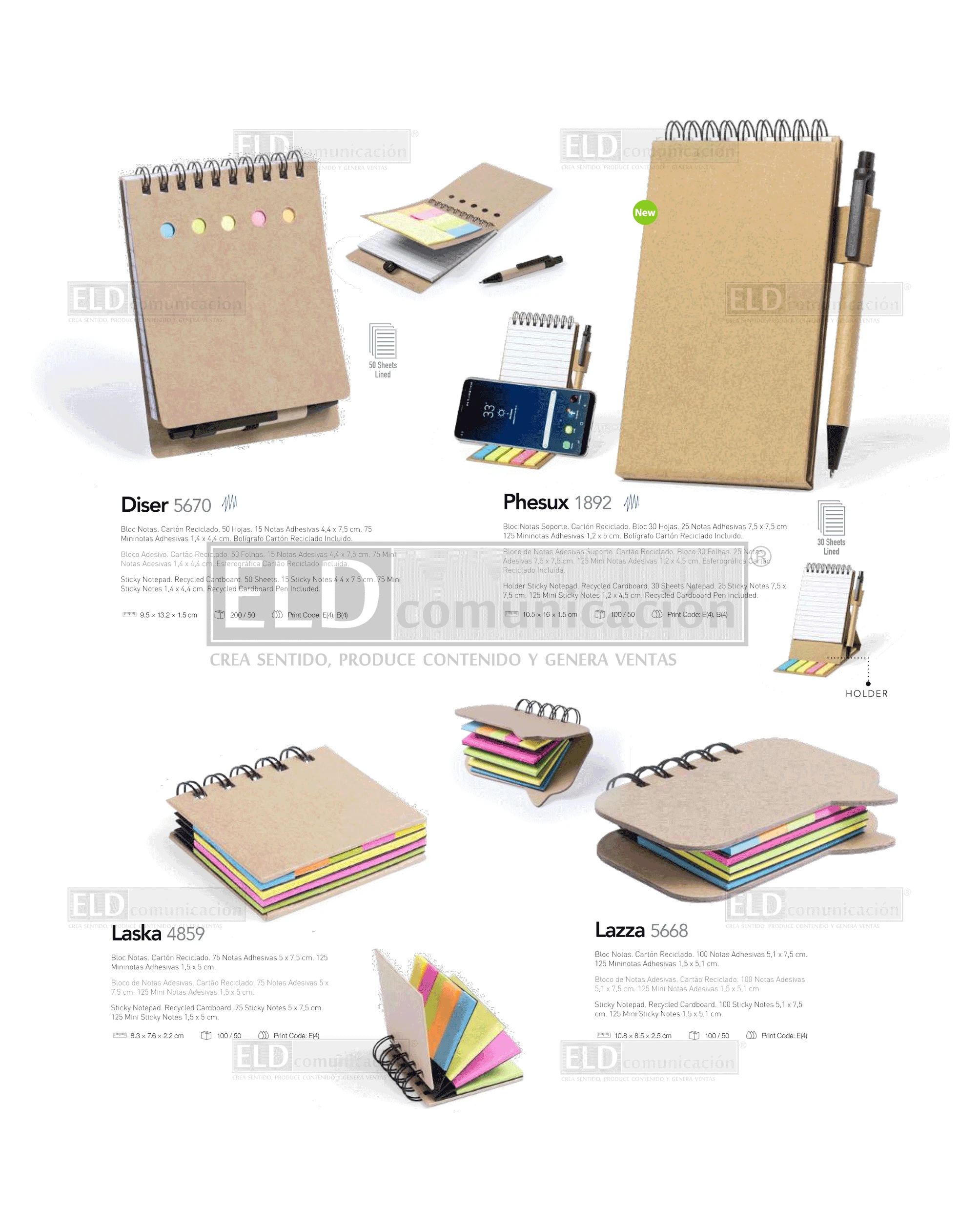 Libretas Promocionales Especiales 25