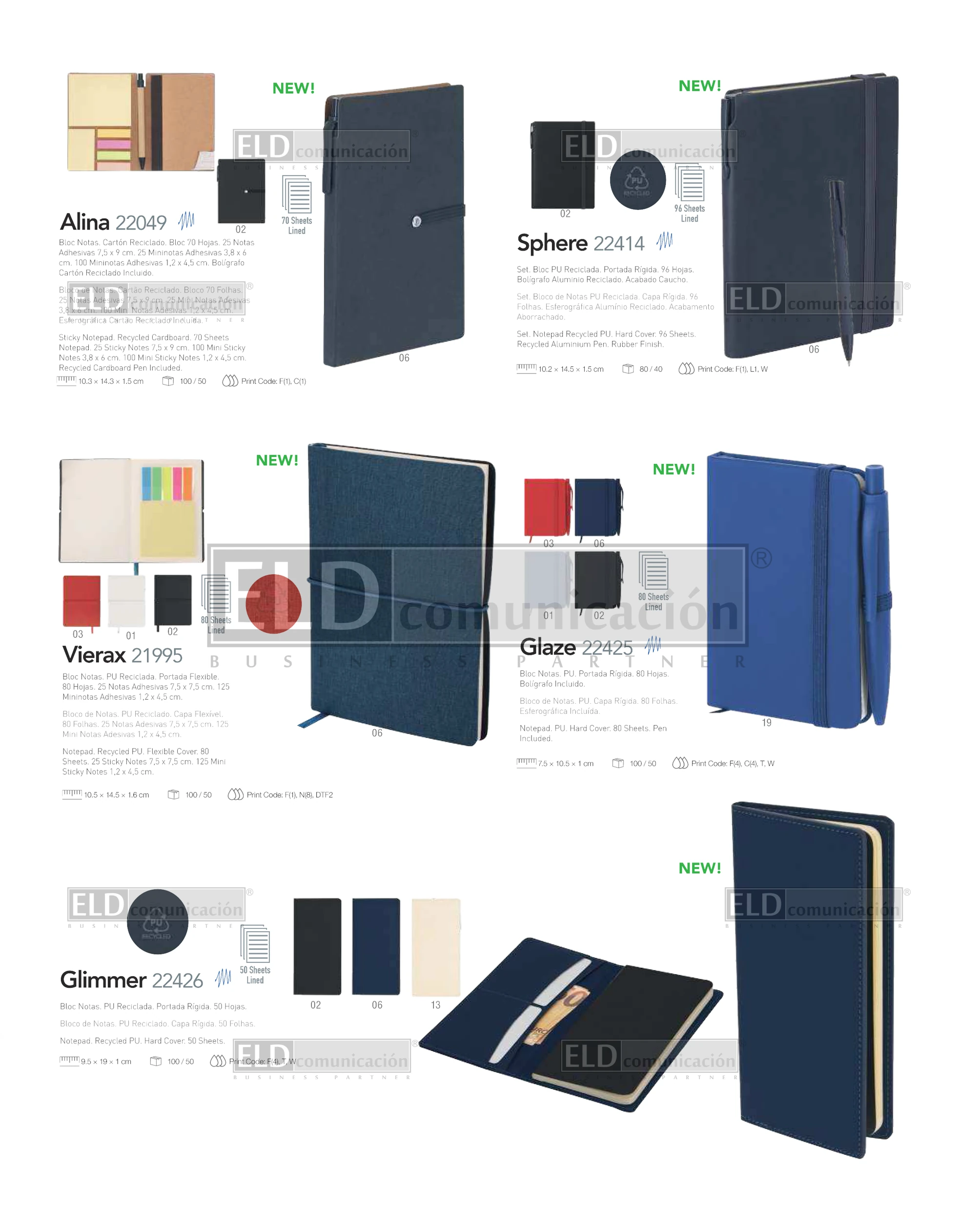 Libretas Promocionales Especiales 30