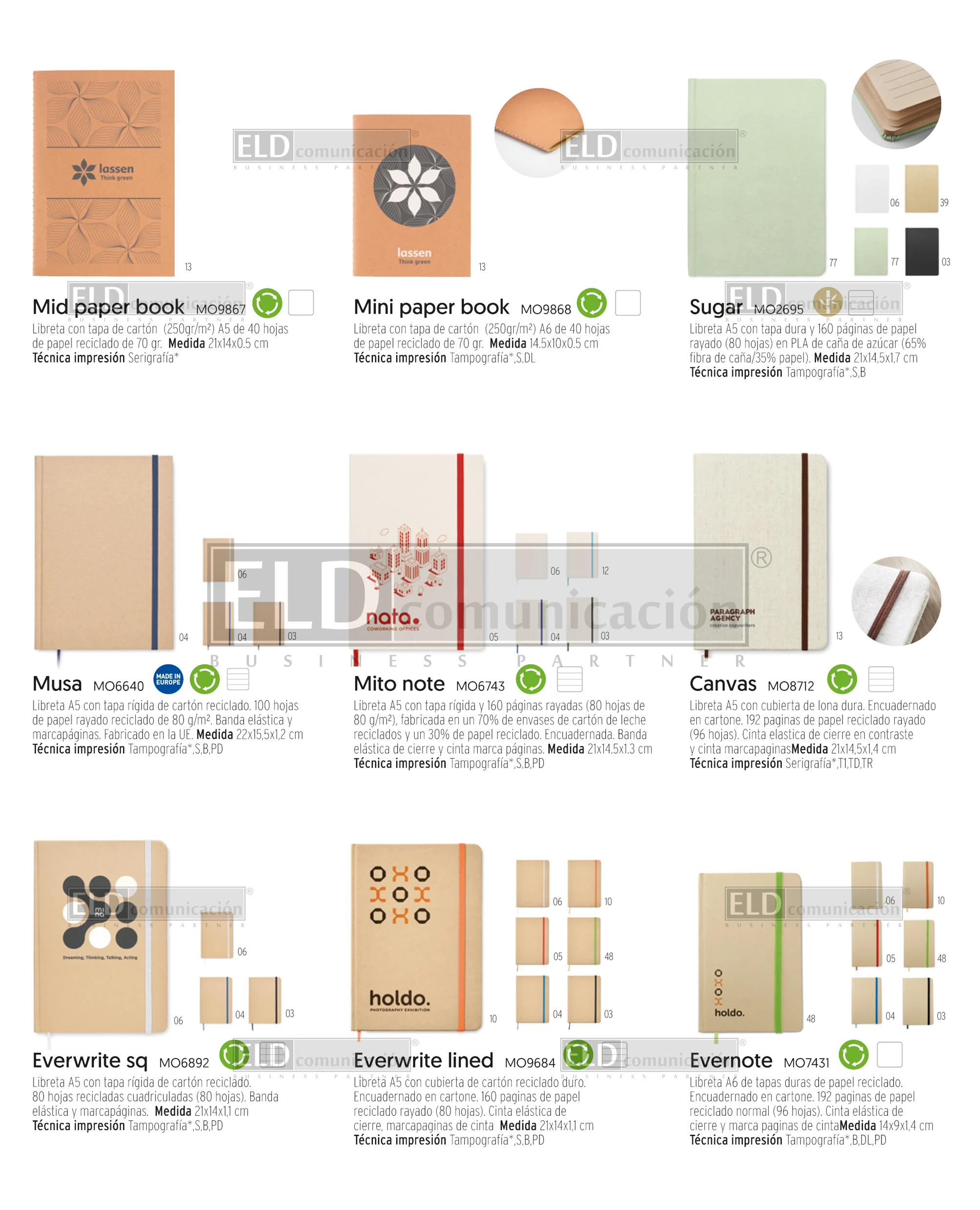 Libretas Promocionales Especiales 42