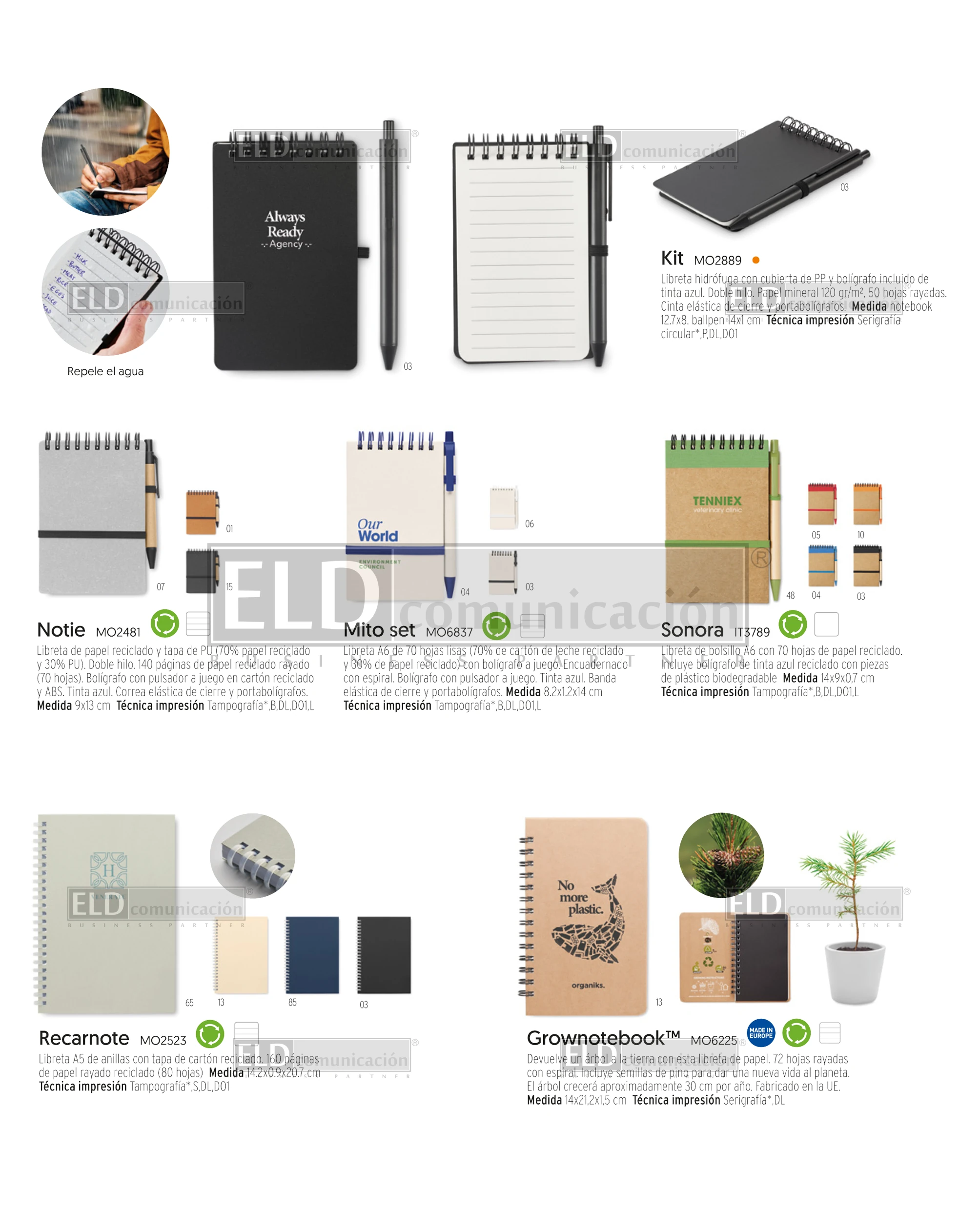 Libretas Promocionales Especiales 45