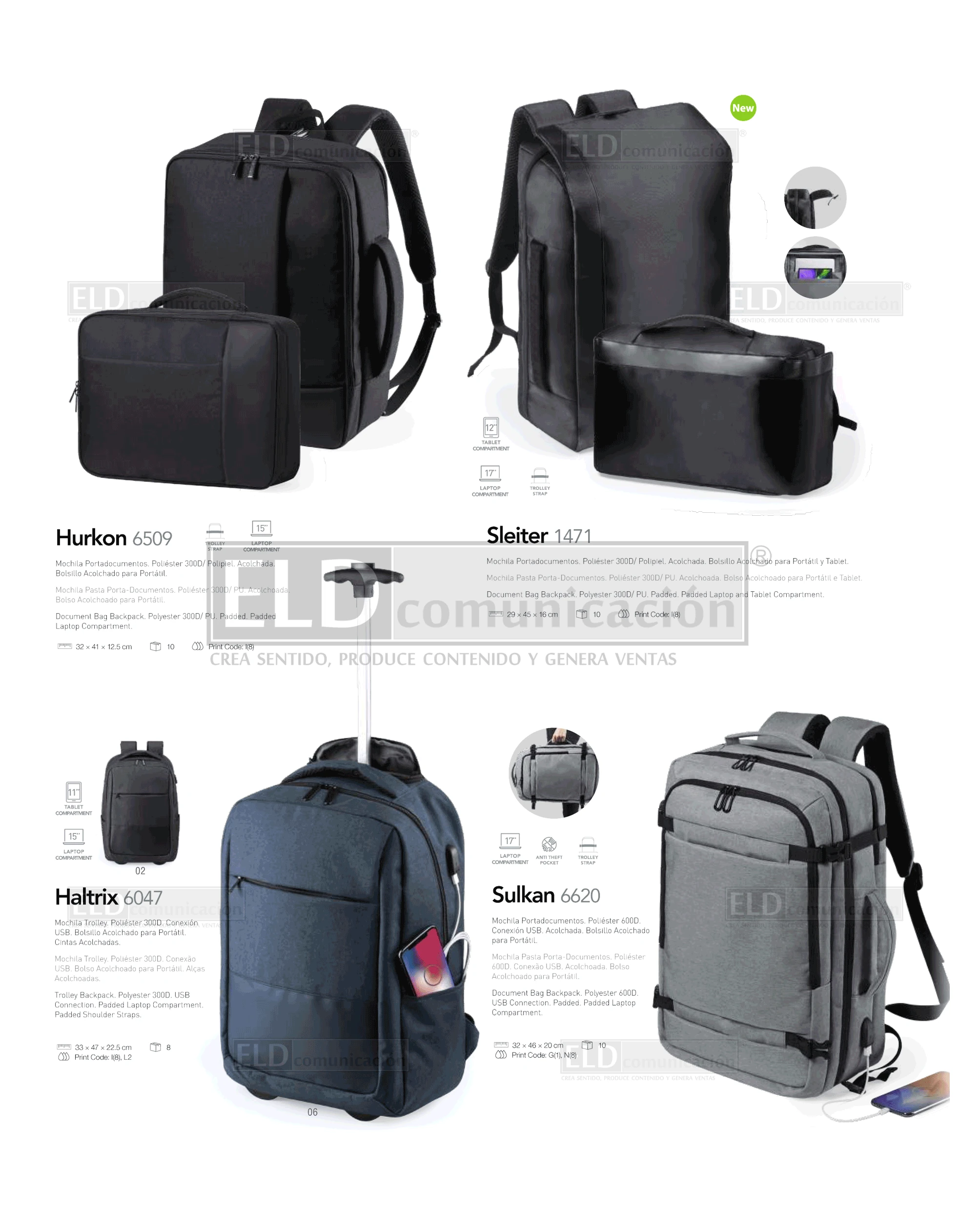 Mochilas Promocionales Especiales 01