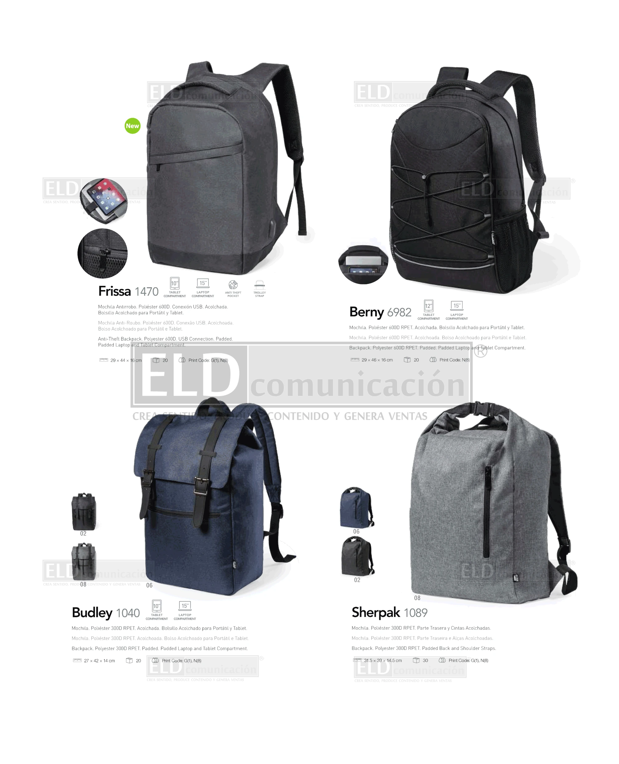 Mochilas Promocionales Especiales 06