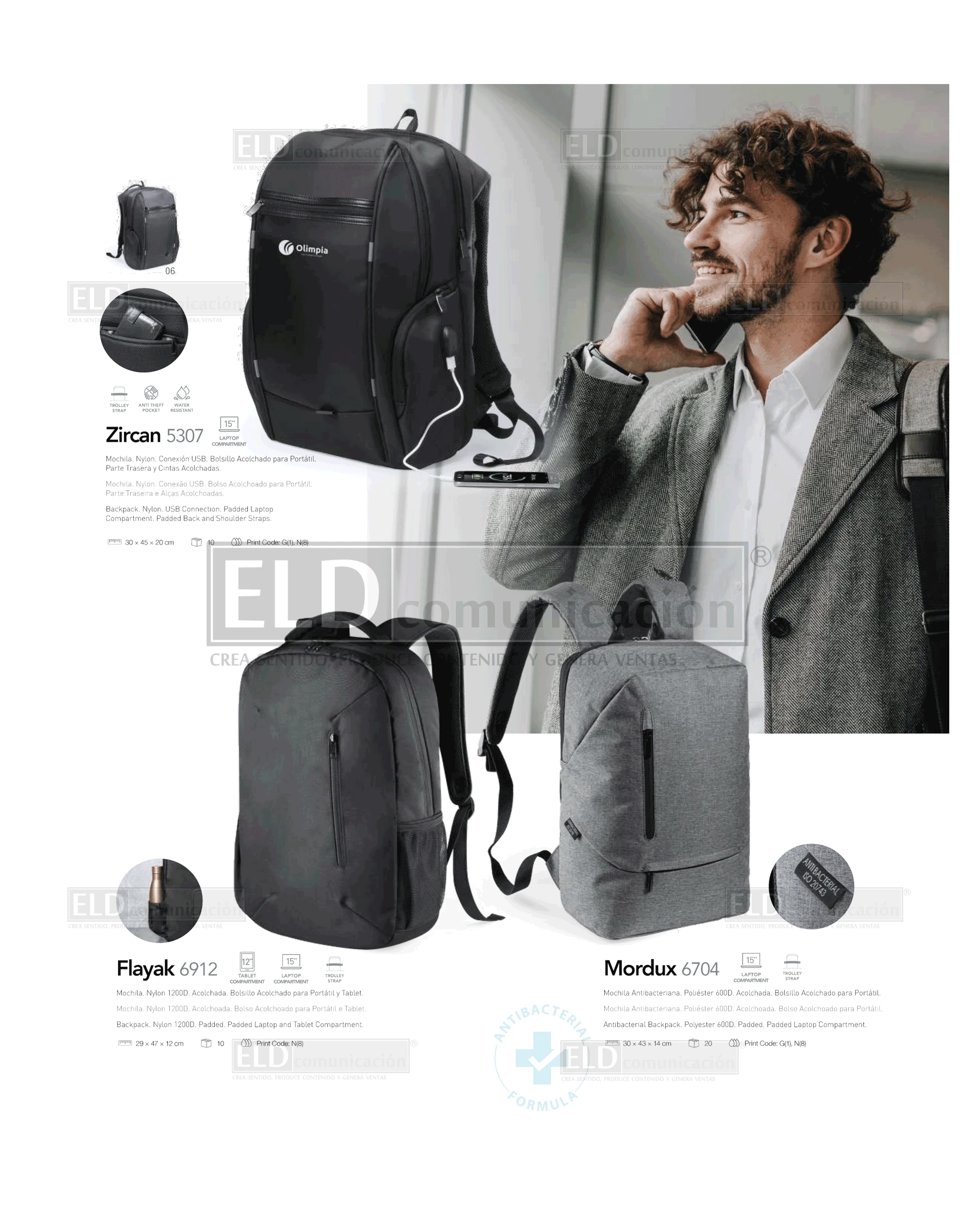 Mochilas Promocionales Especiales 12