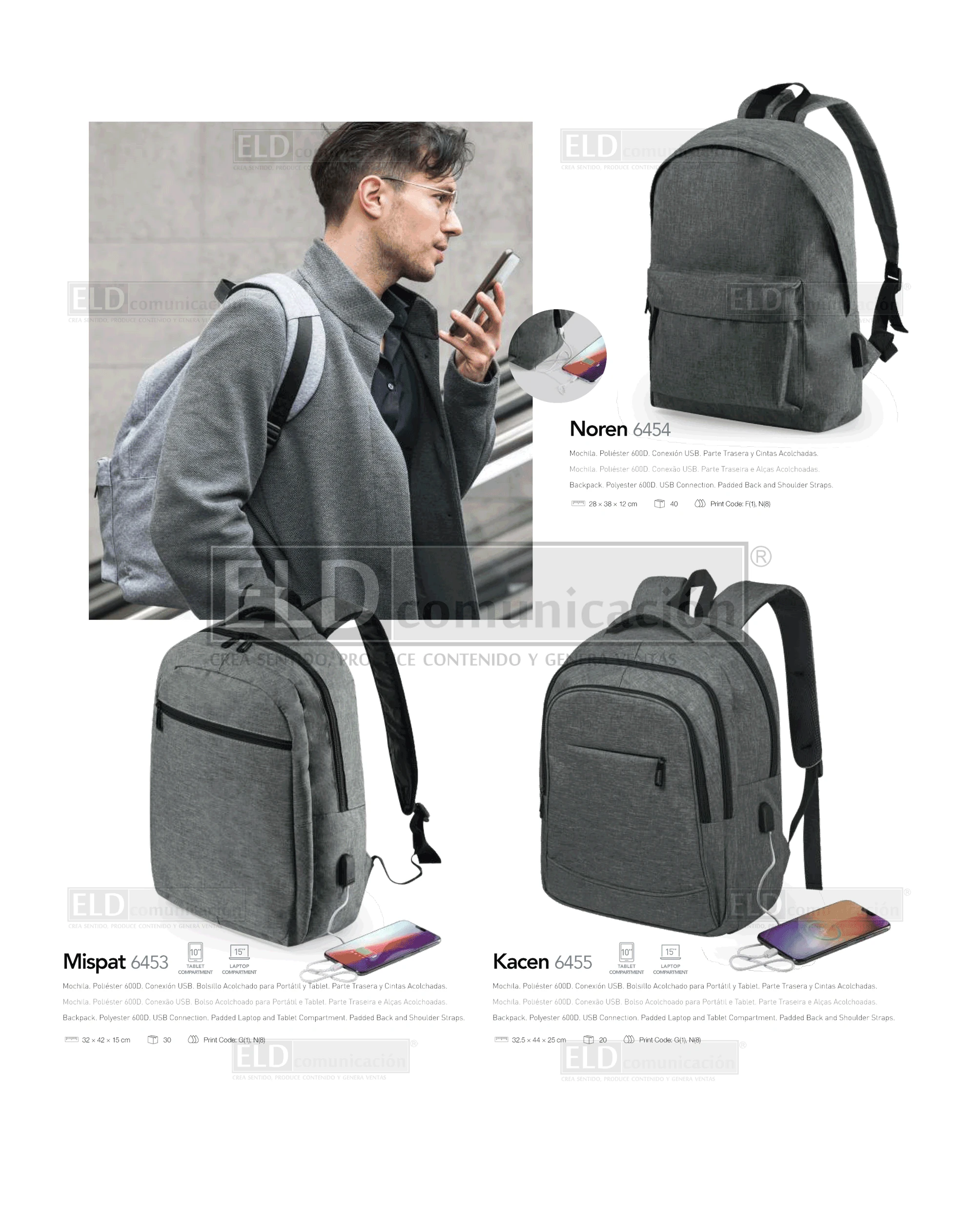 Mochilas Promocionales Especiales 14