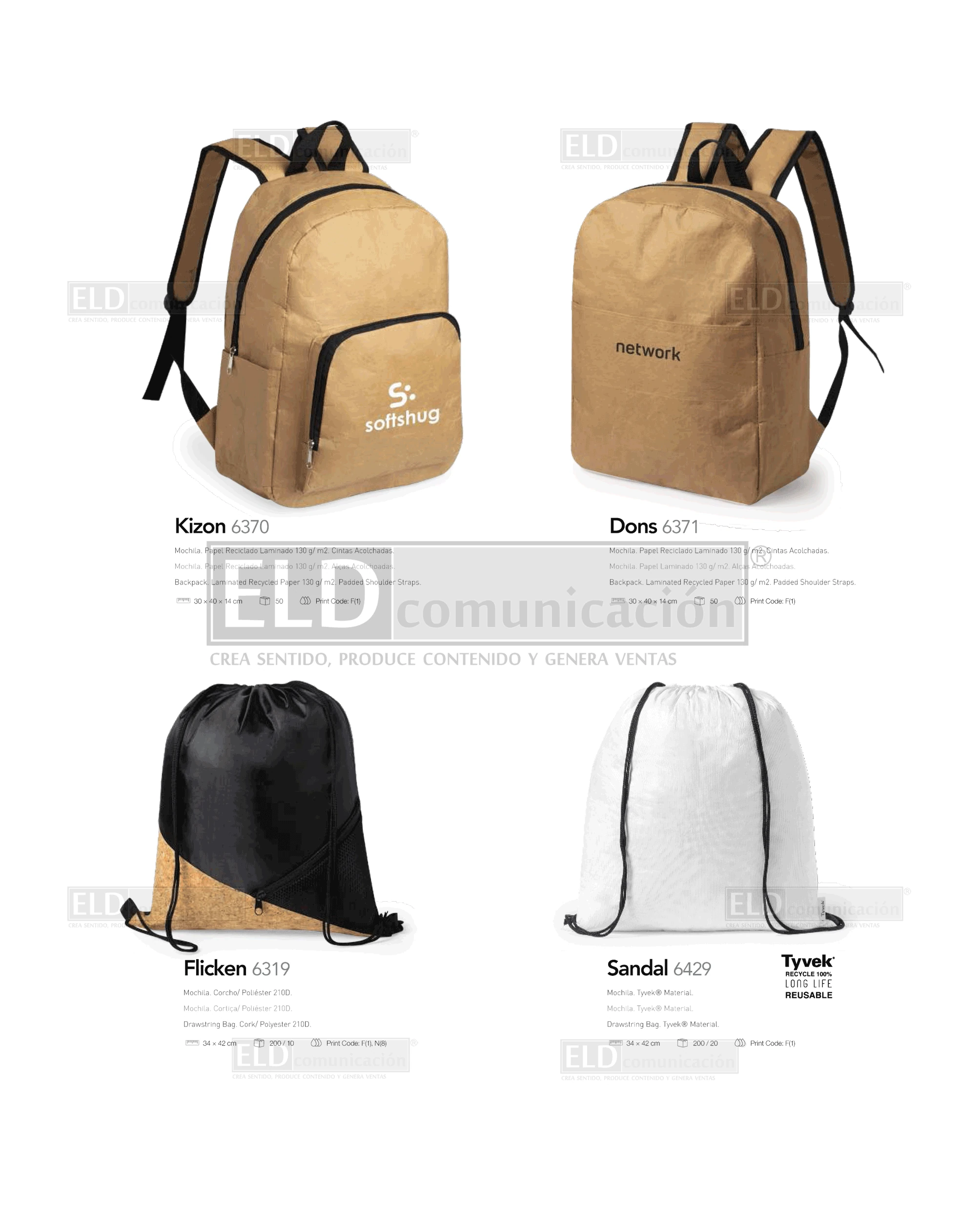 Mochilas Promocionales Especiales 26
