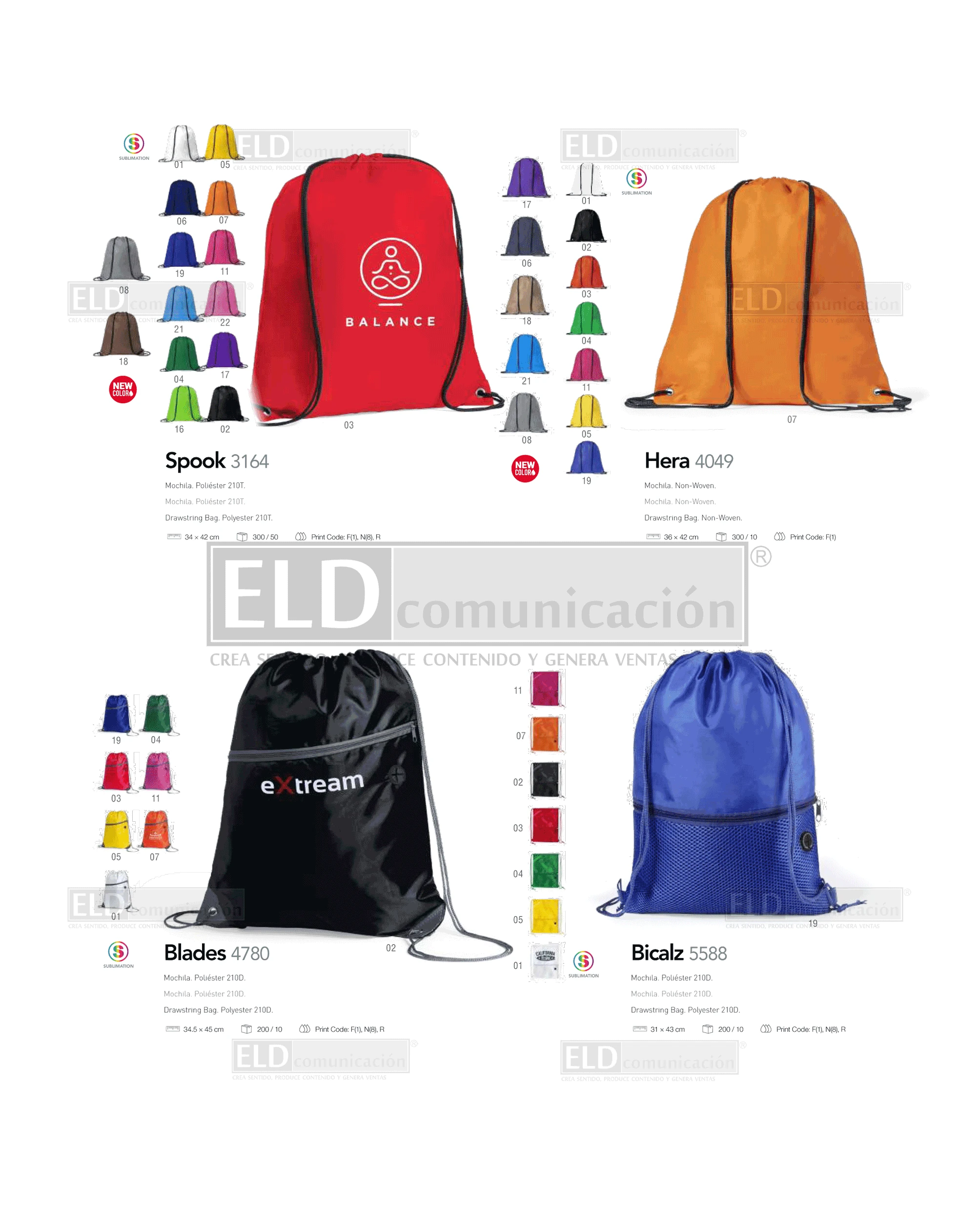 Mochilas Promocionales Especiales 30