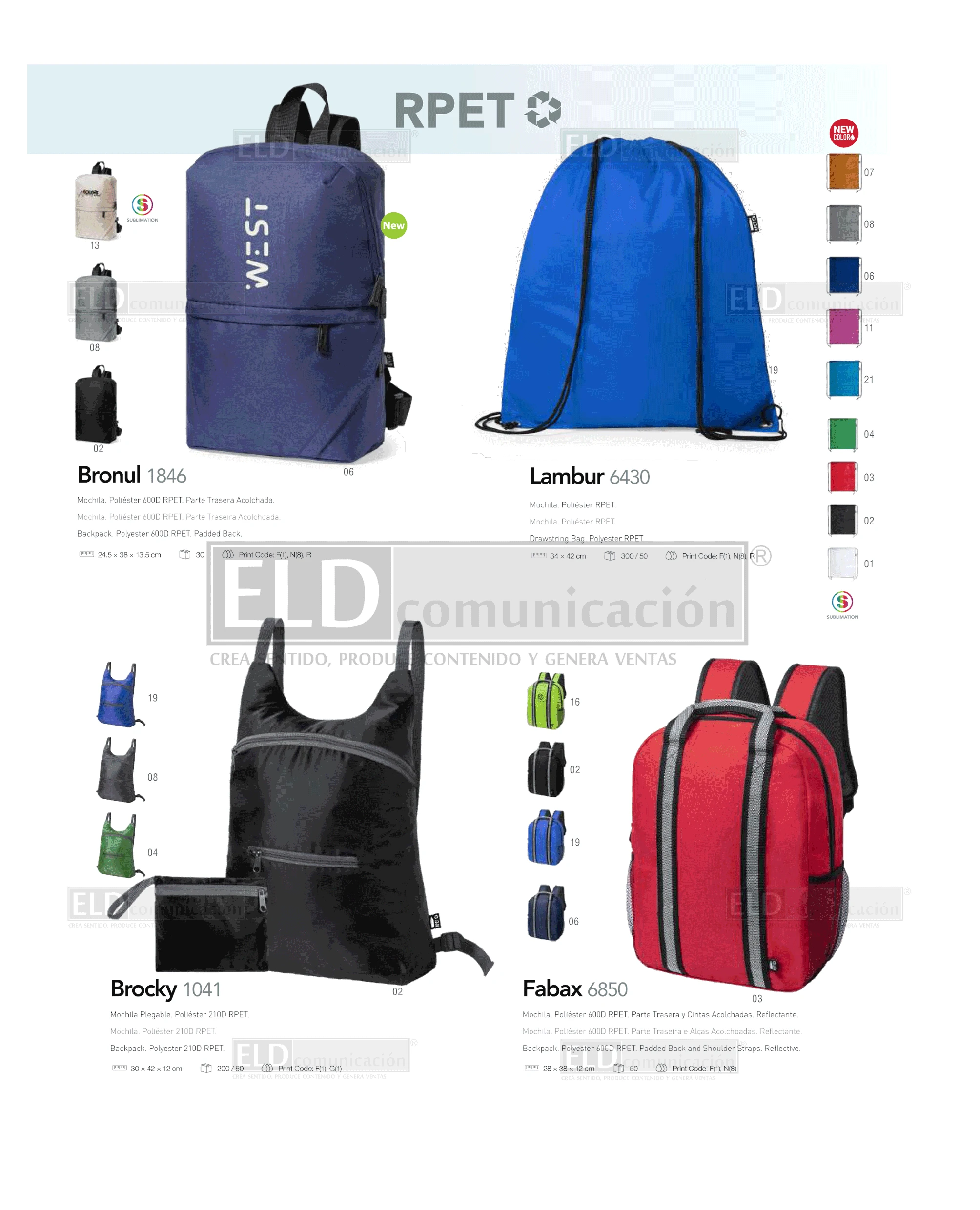 Mochilas Promocionales Especiales 31