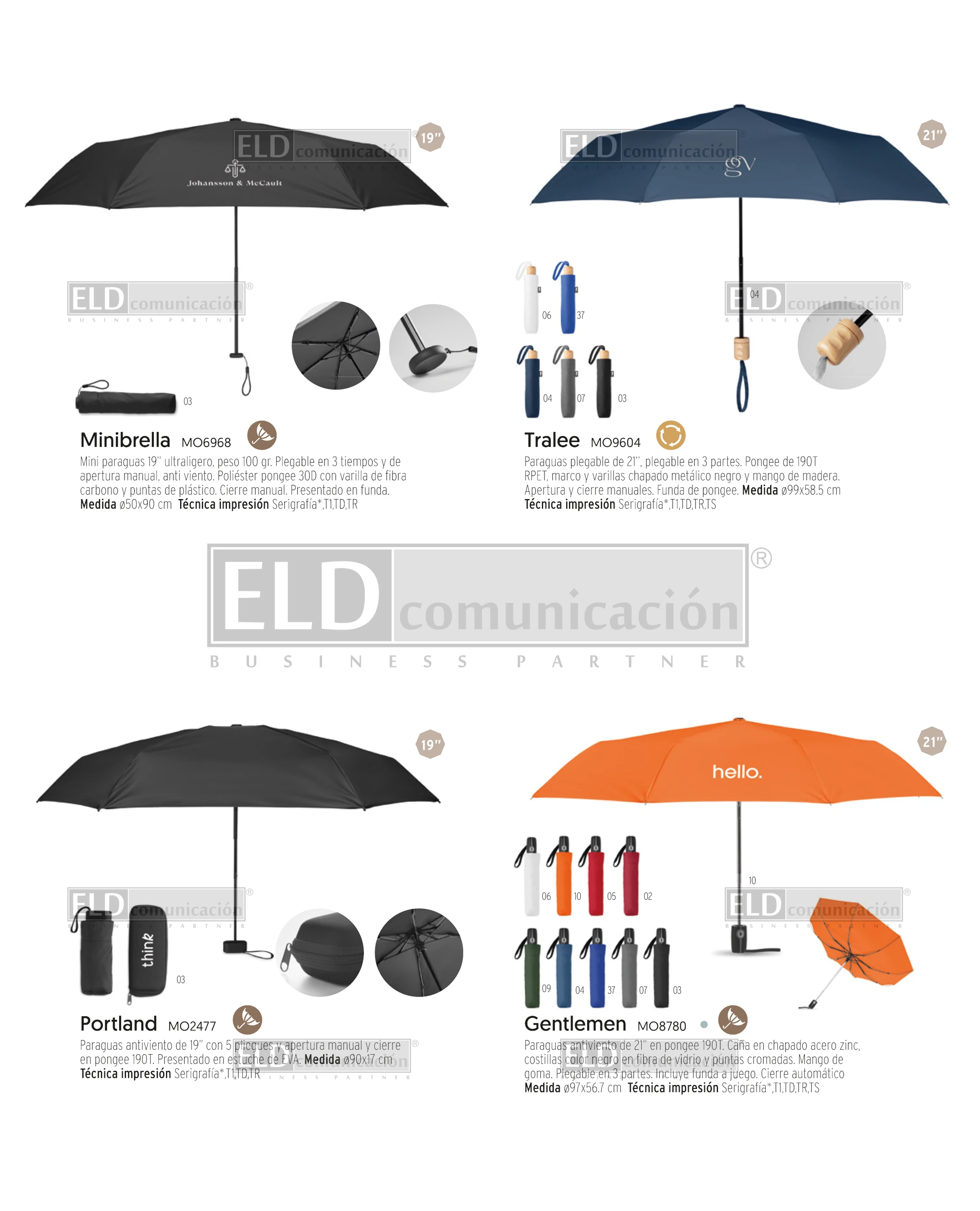 Paraguas Promocionales Especiales 08