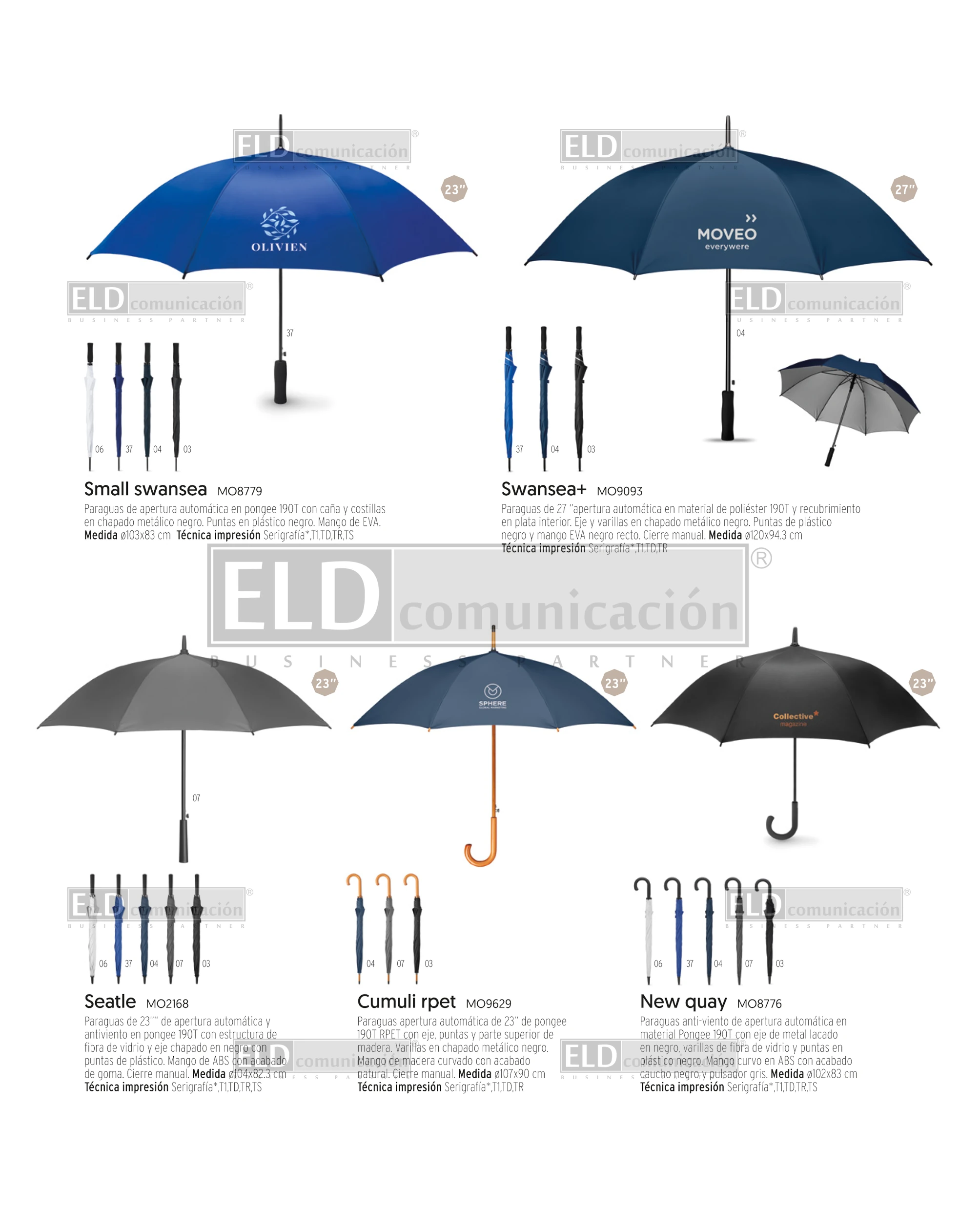Paraguas Promocionales Especiales 12