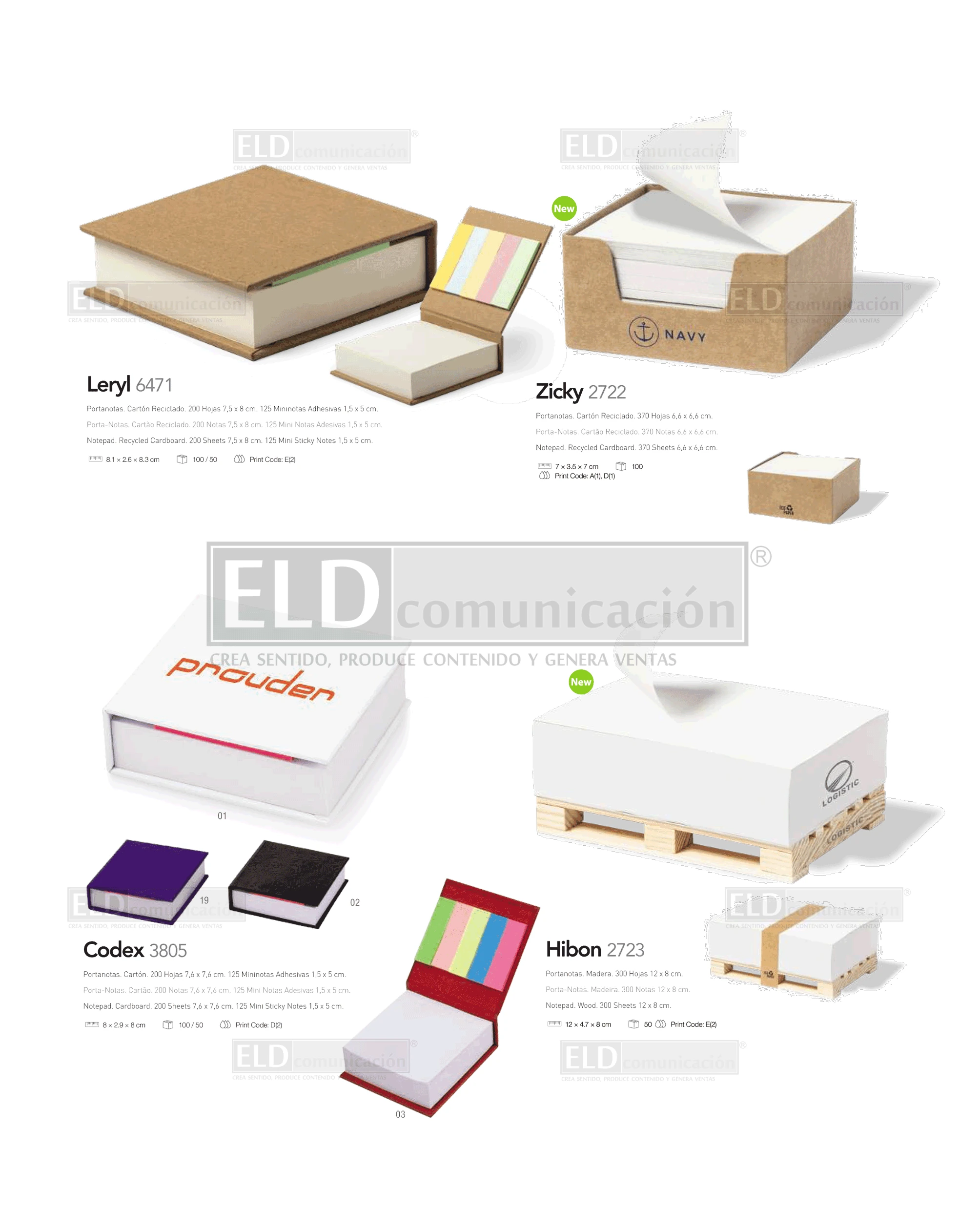 Portanotas Promocionales Especiales 04
