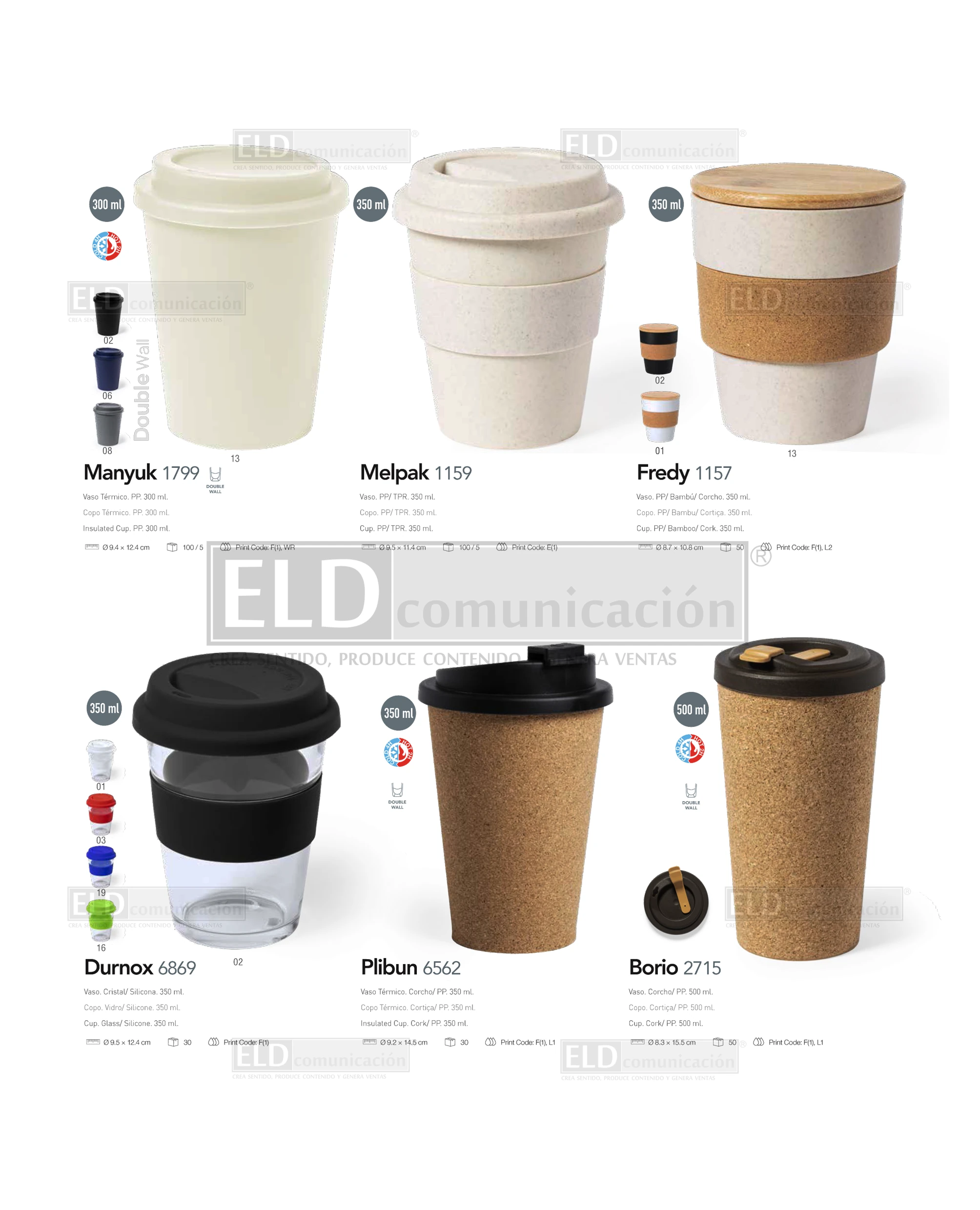 Tazas Promocionales Especiales 12