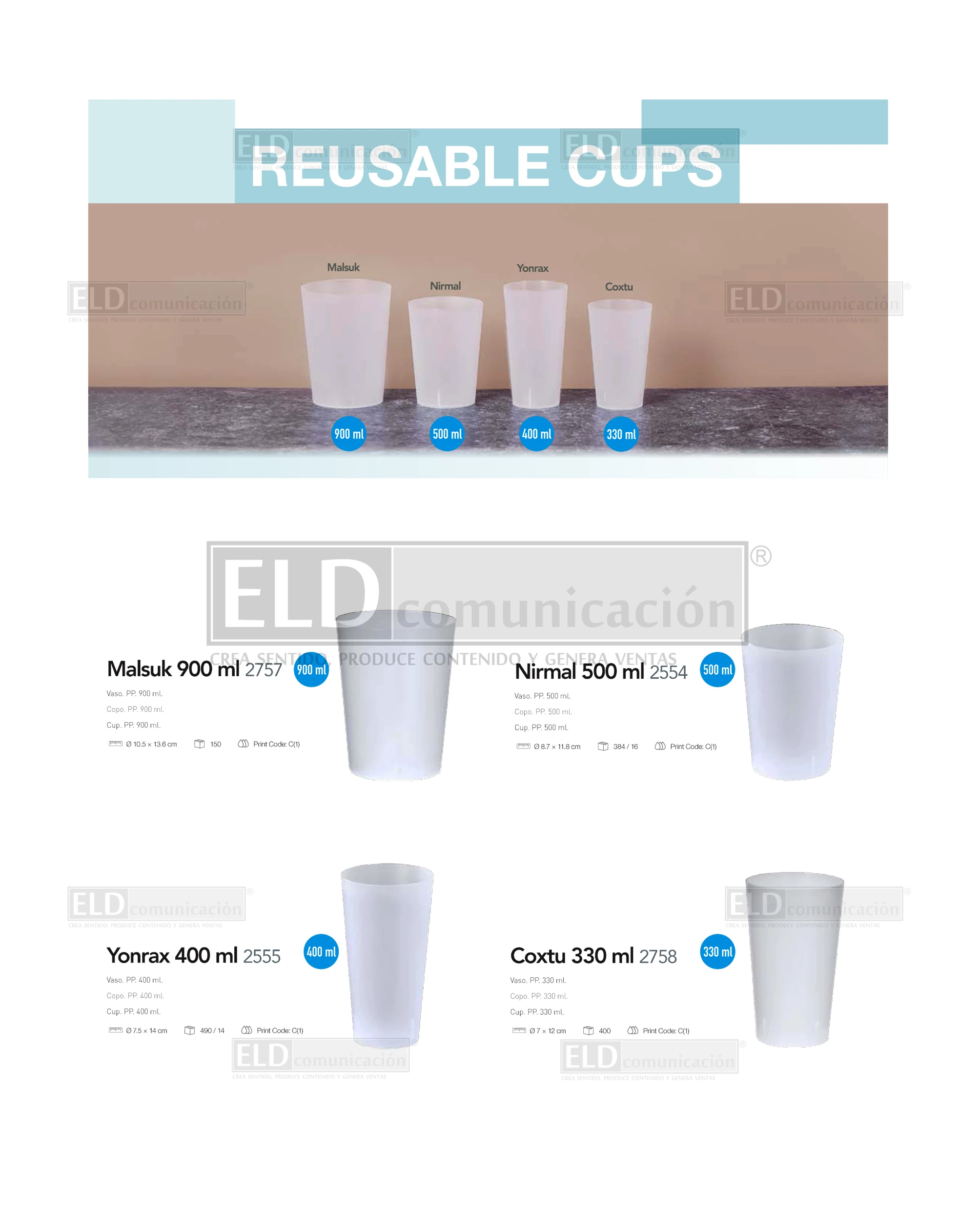 Tazas Promocionales Especiales 18