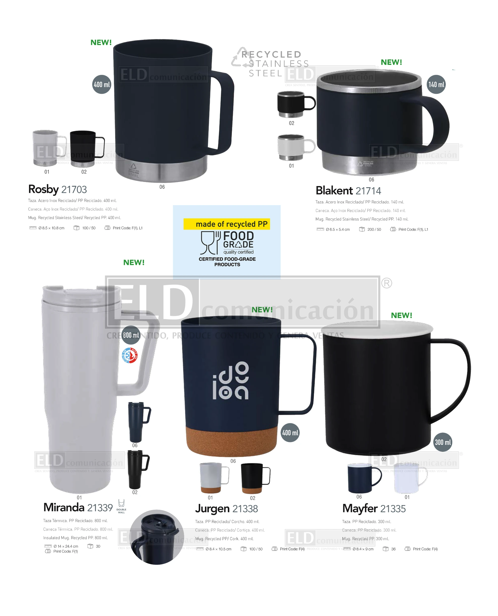 Tazas Promocionales Especiales 23