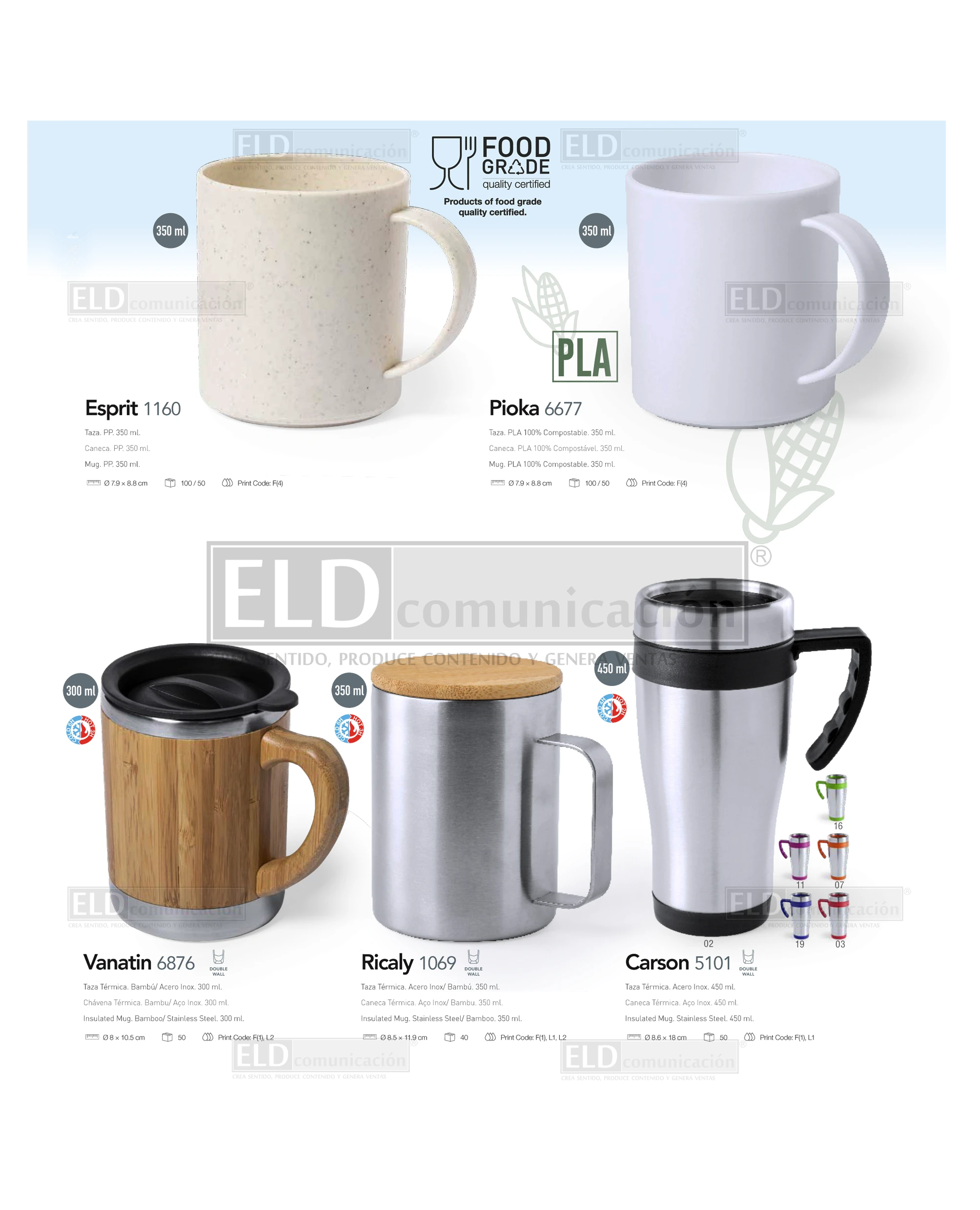 Tazas Promocionales Especiales 24