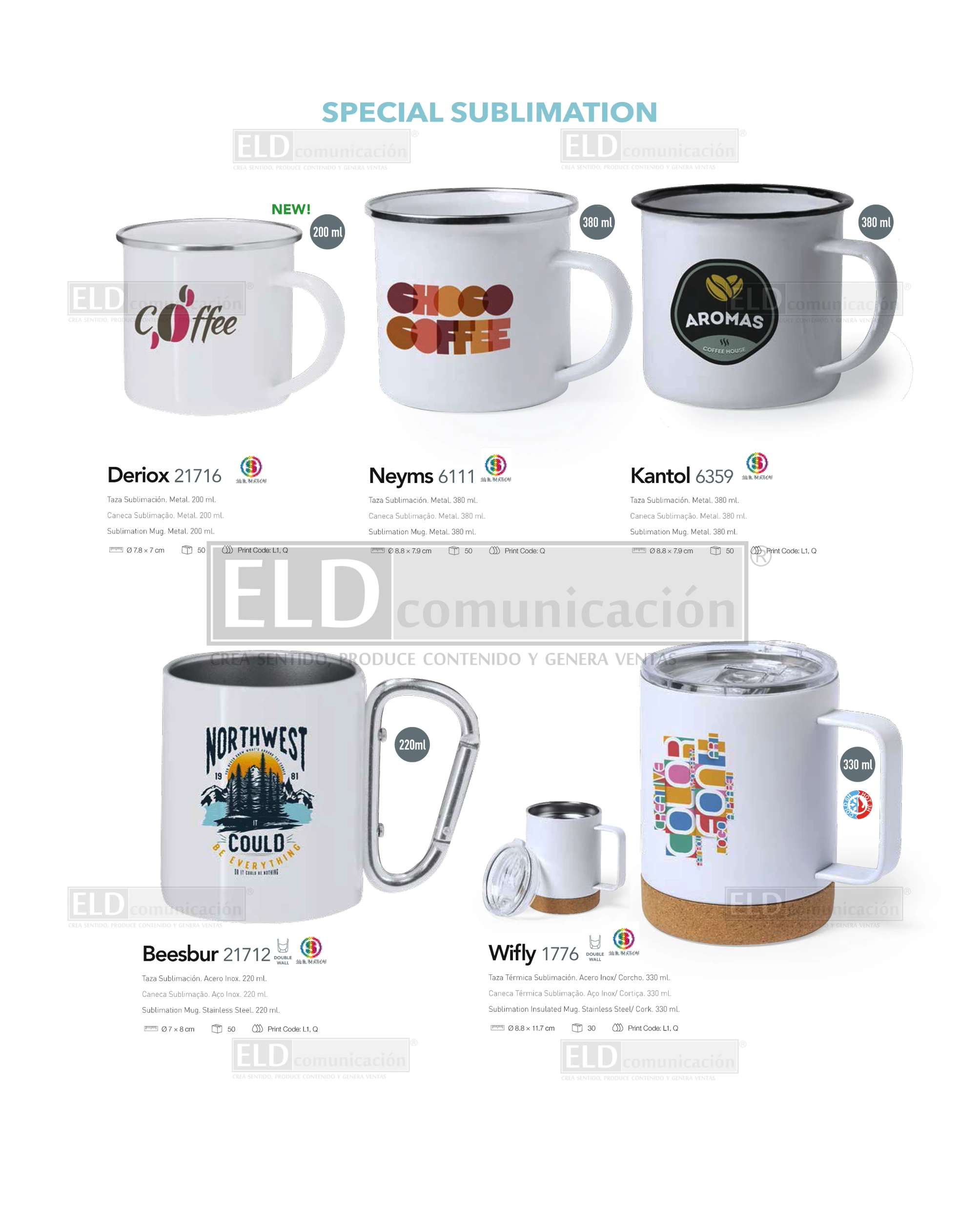 Tazas Promocionales Especiales 31