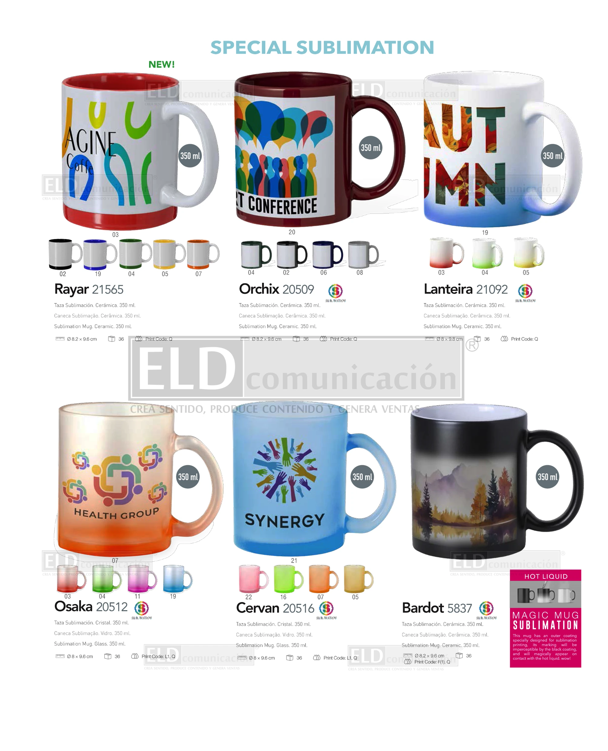 Tazas Promocionales Especiales 32