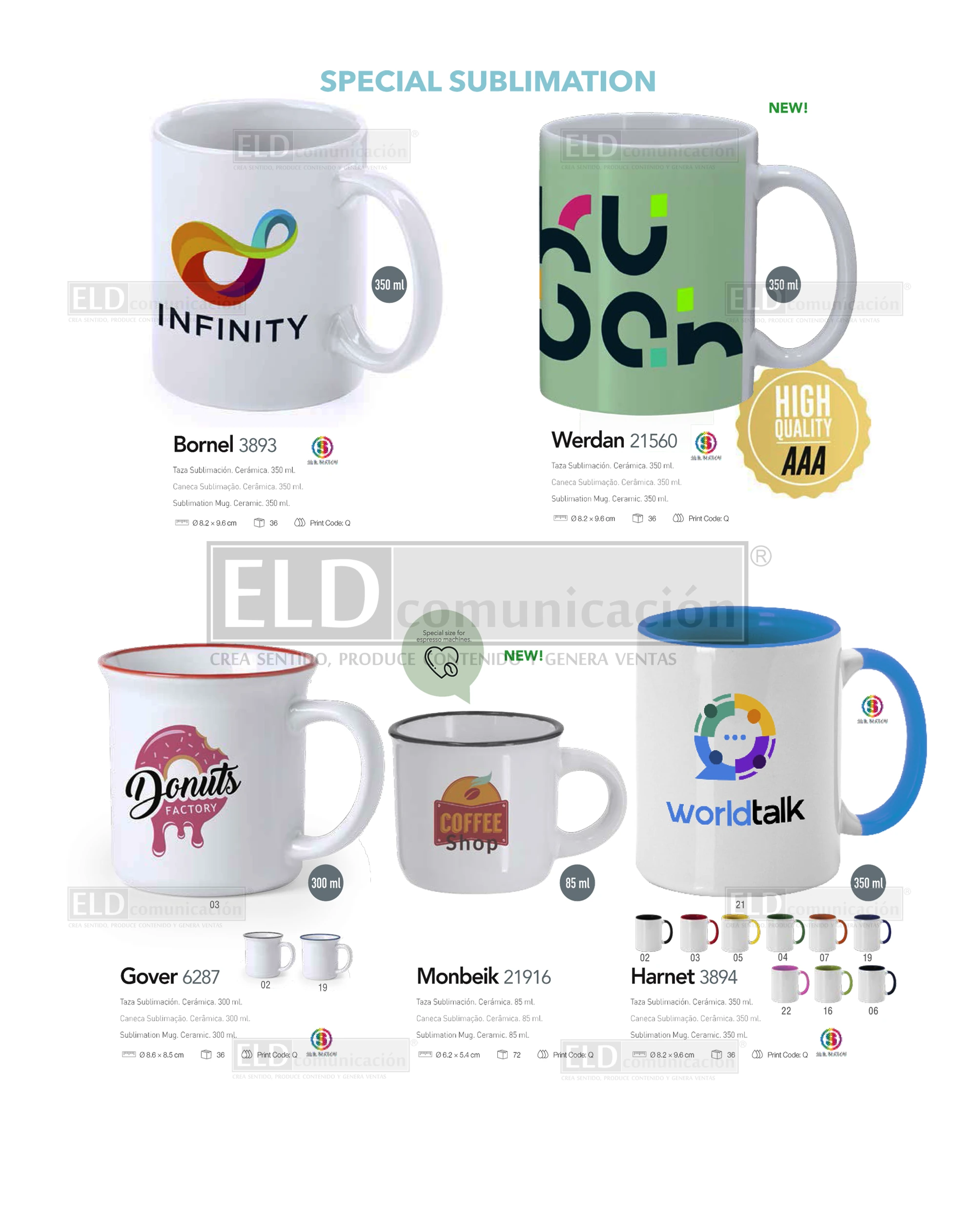 Tazas Promocionales Especiales 33