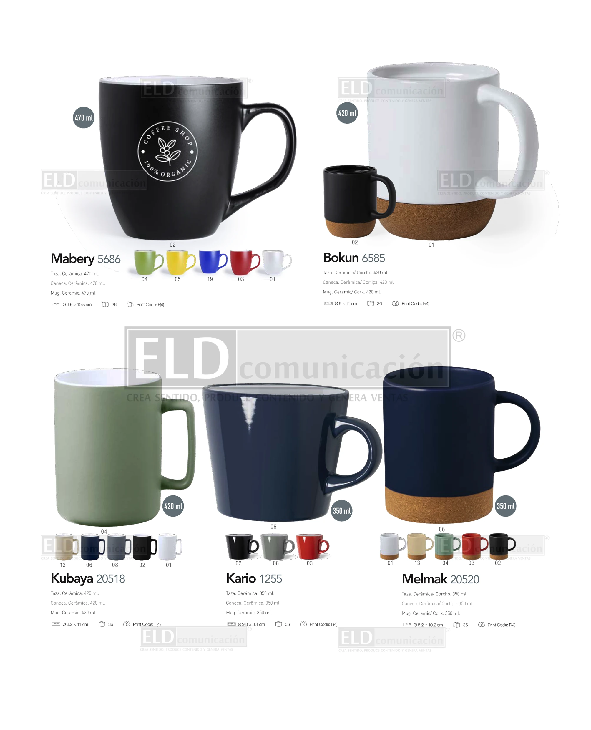 Tazas Promocionales Especiales 38