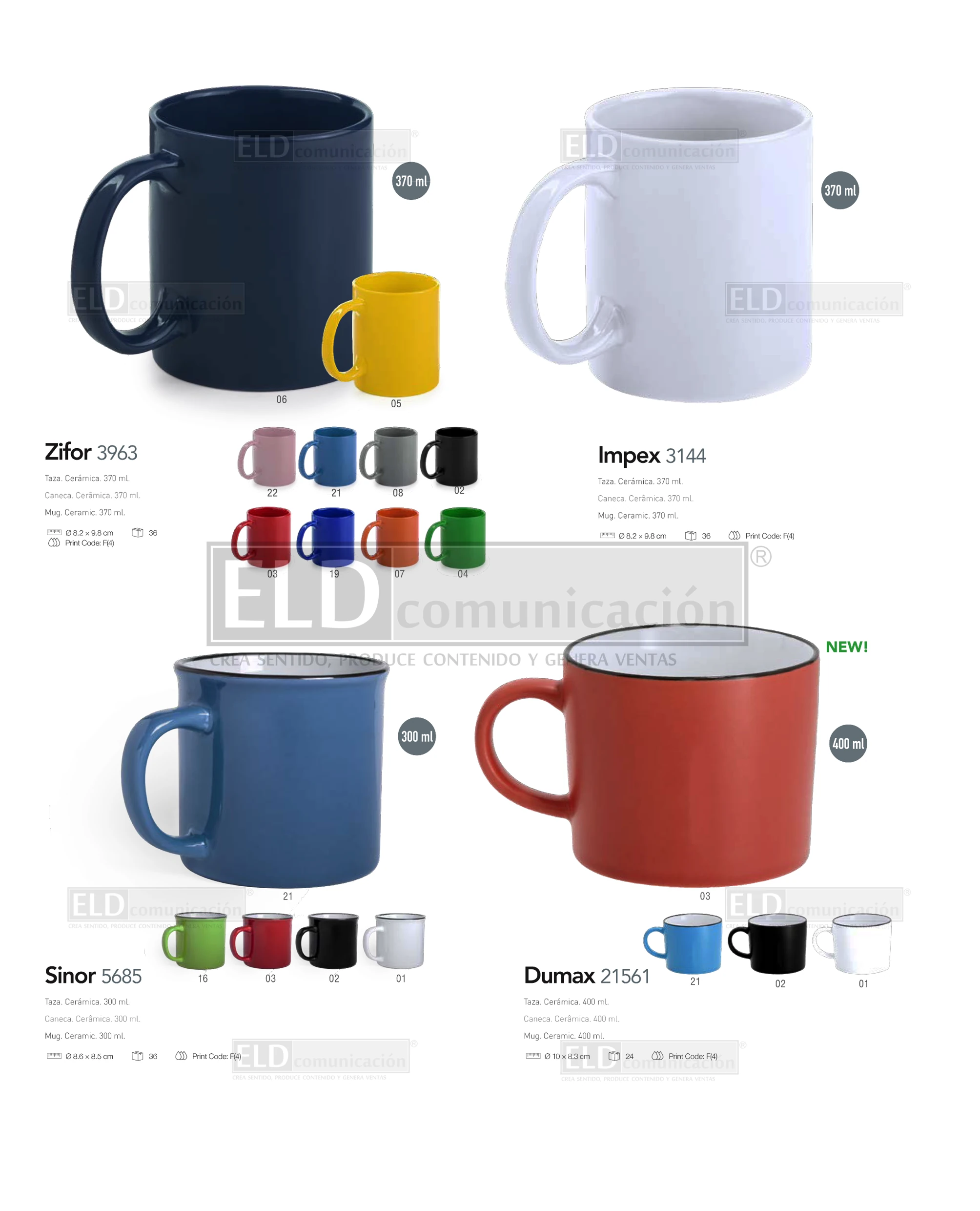 Tazas Promocionales Especiales 39