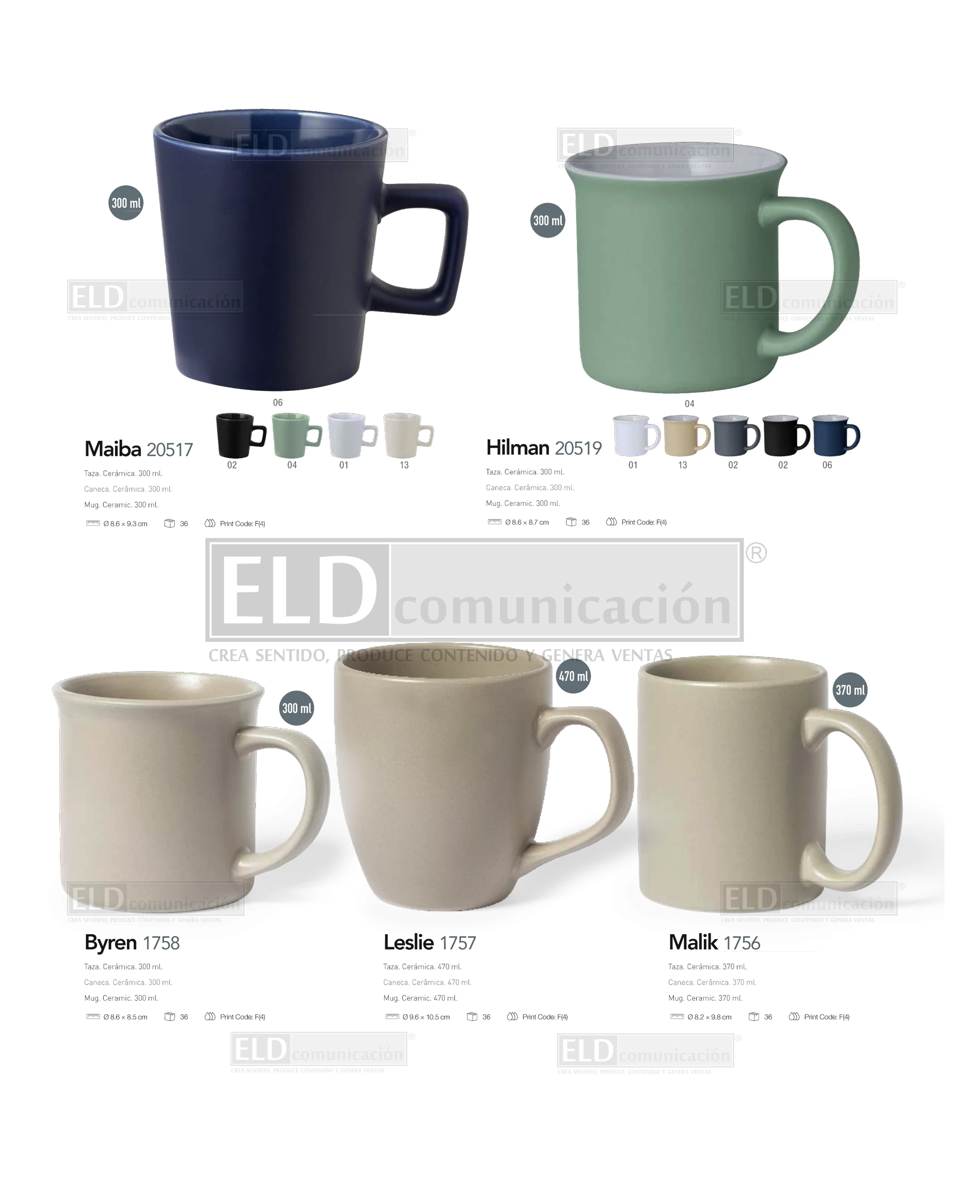 Tazas Promocionales Especiales 40