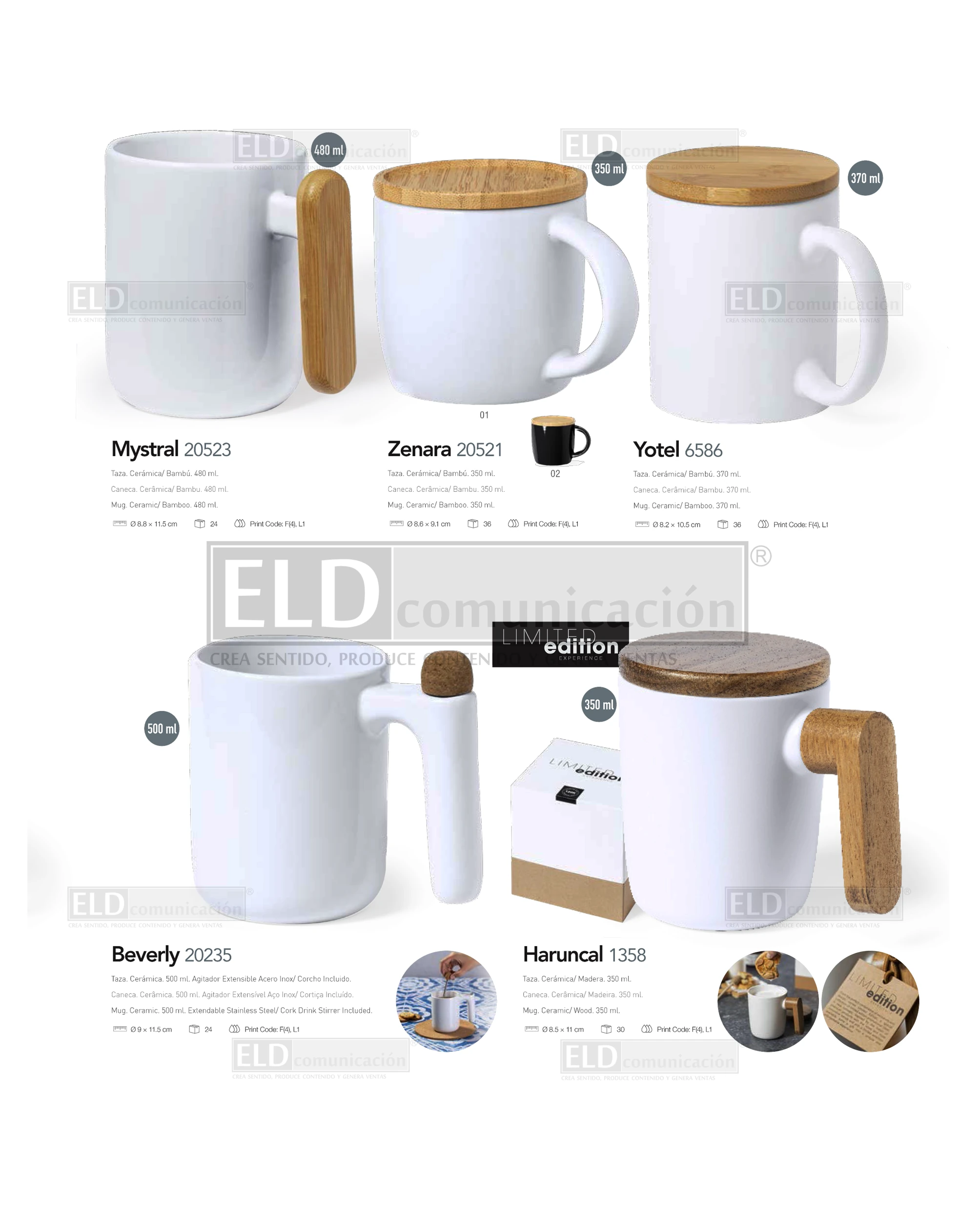 Tazas Promocionales Especiales 41