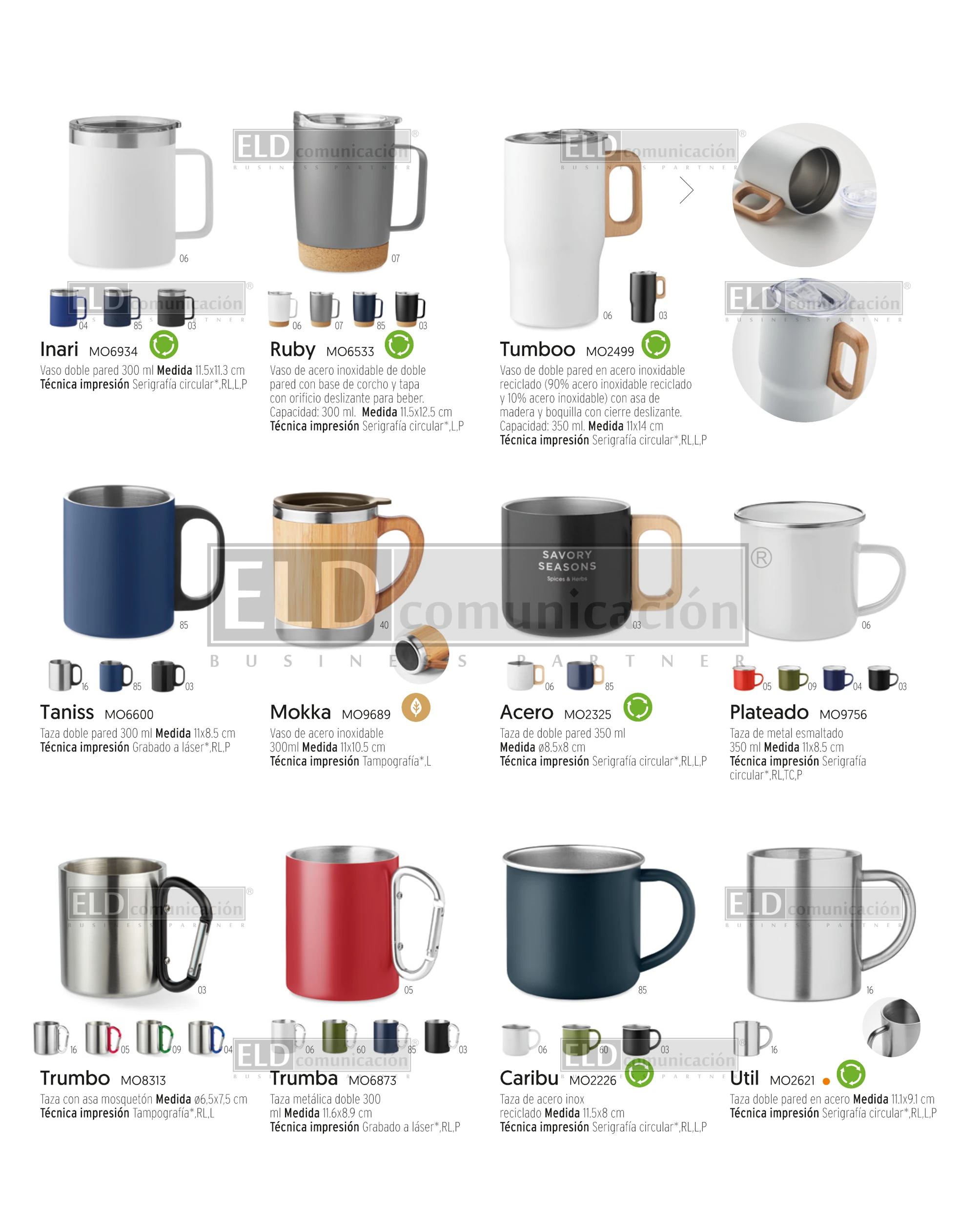 Tazas Promocionales Especiales 44