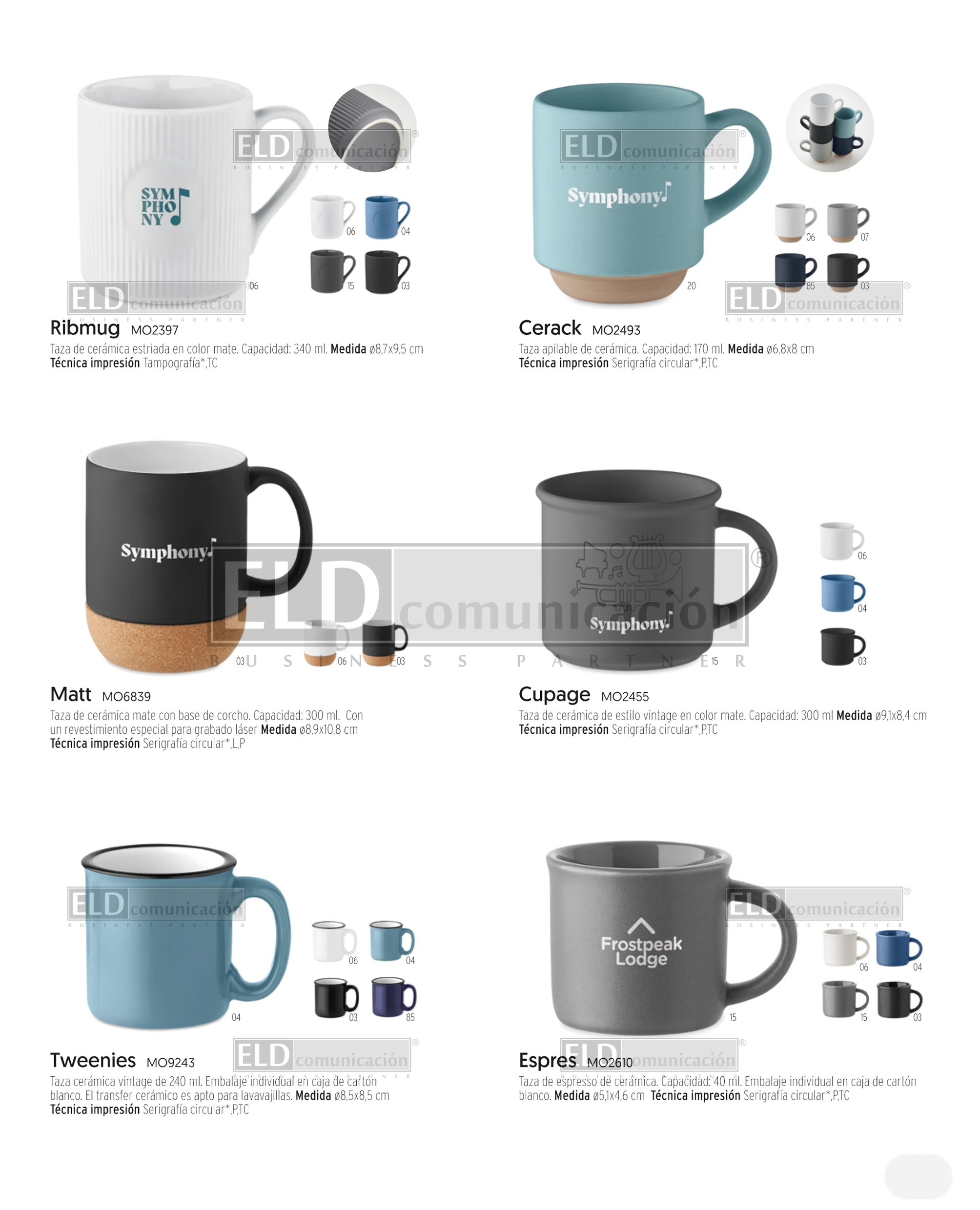 Tazas Promocionales Especiales 48