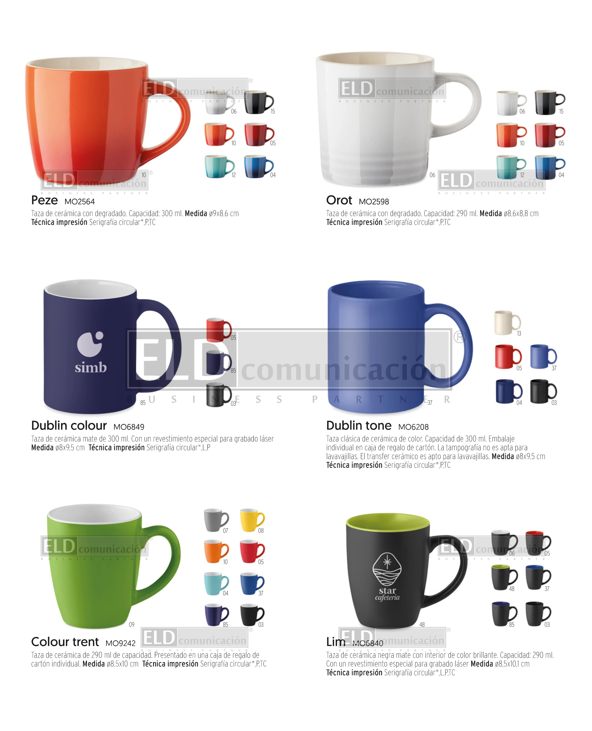 Tazas Promocionales Especiales 52