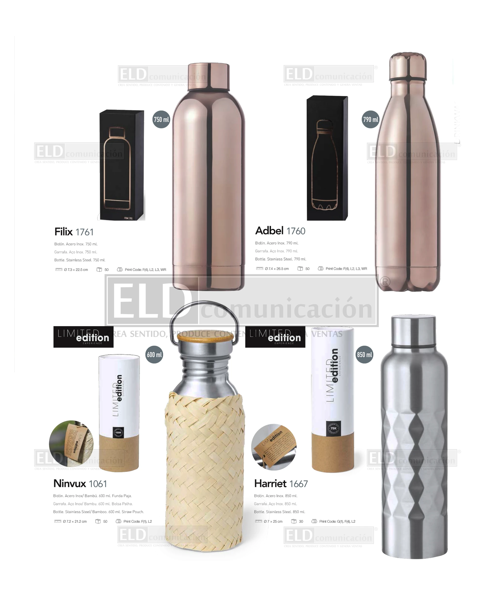 Termos Promocionales Especiales 38