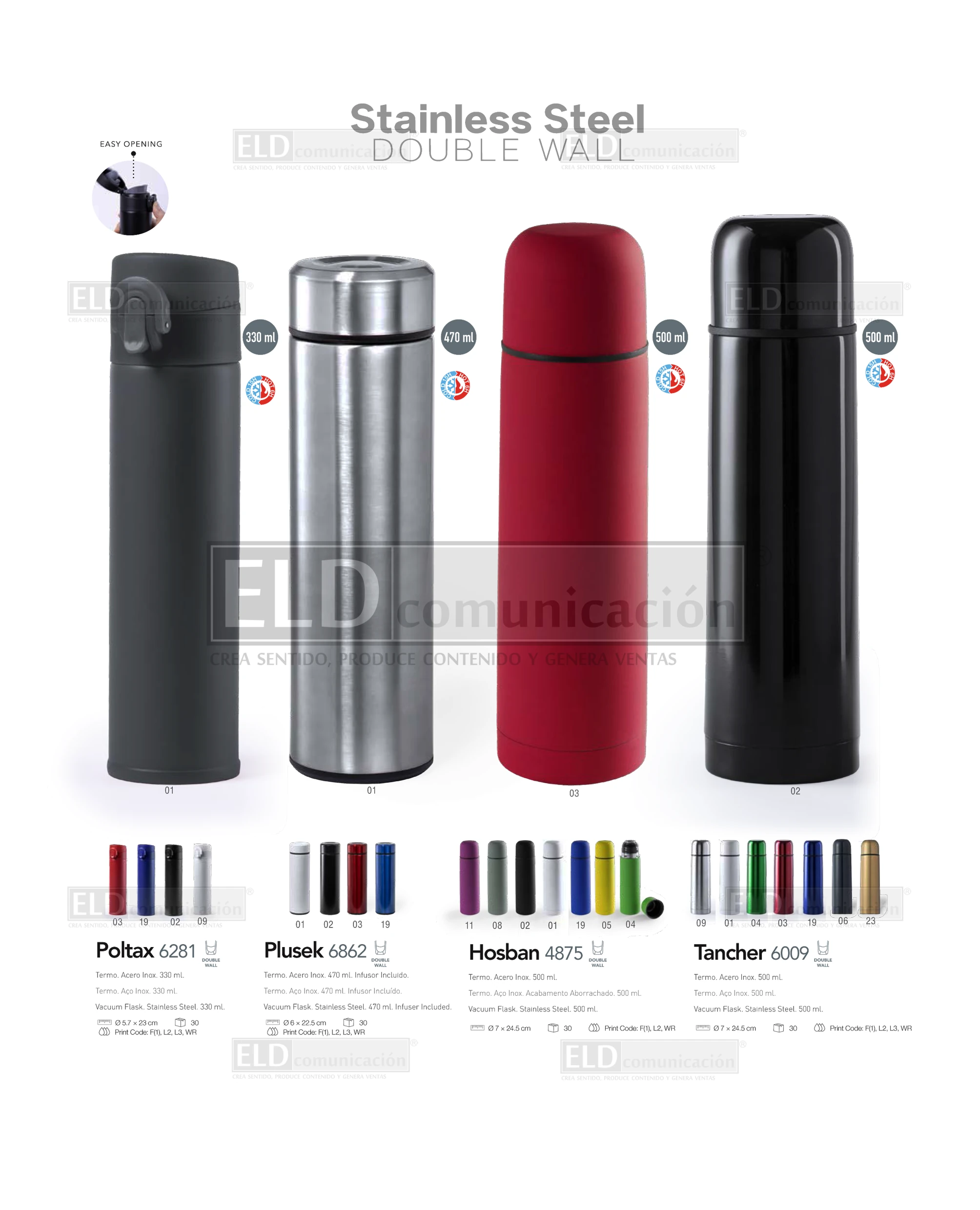 Termos Promocionales Especiales 40