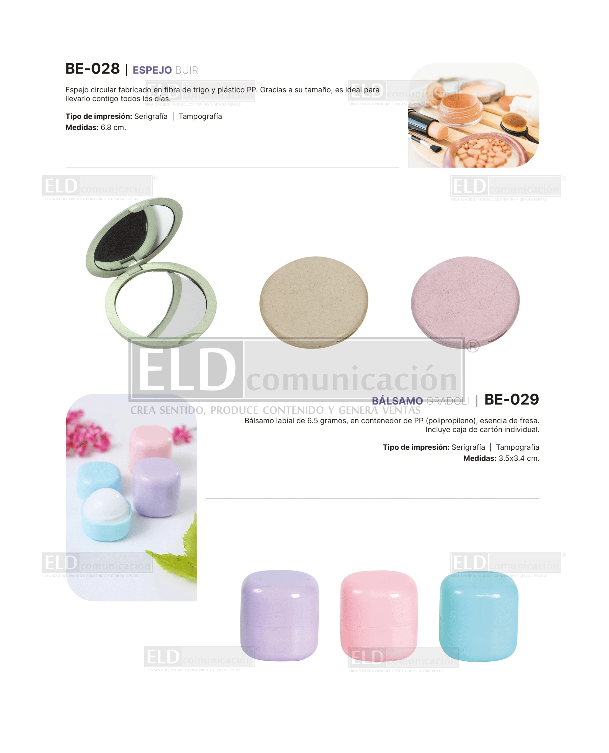 Artículos Promocionales de Belleza 02