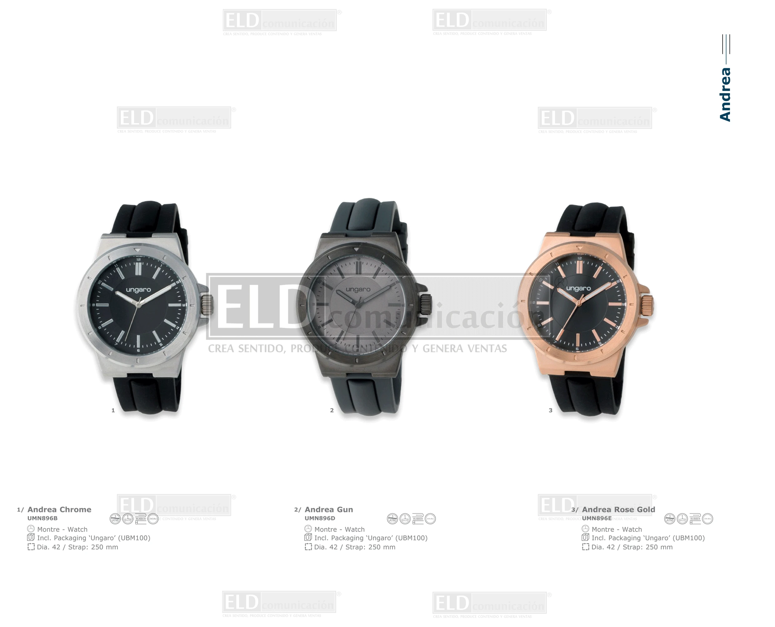 Relojes Andrea de Ungaro