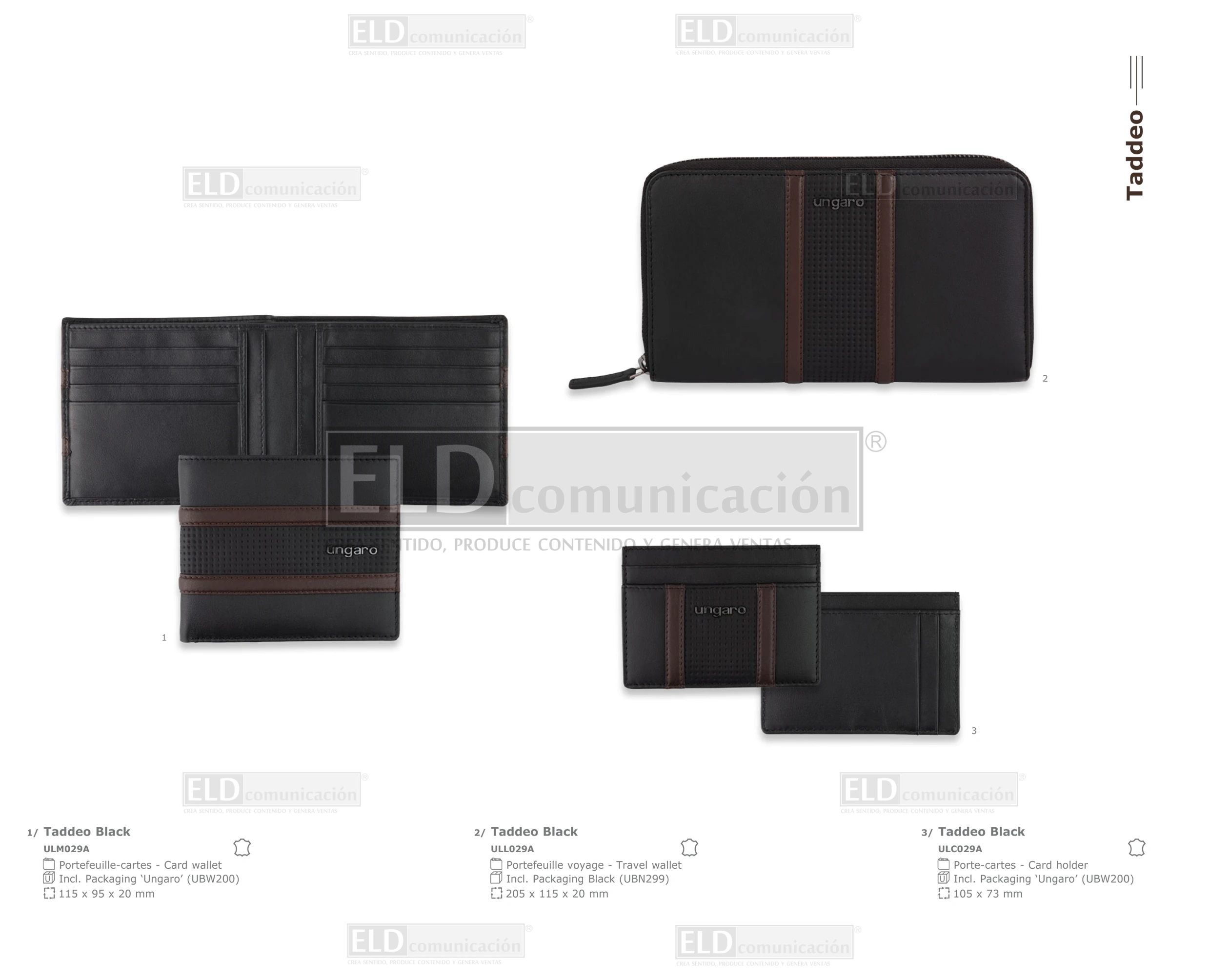 Carteras Taddeo de Ungaro