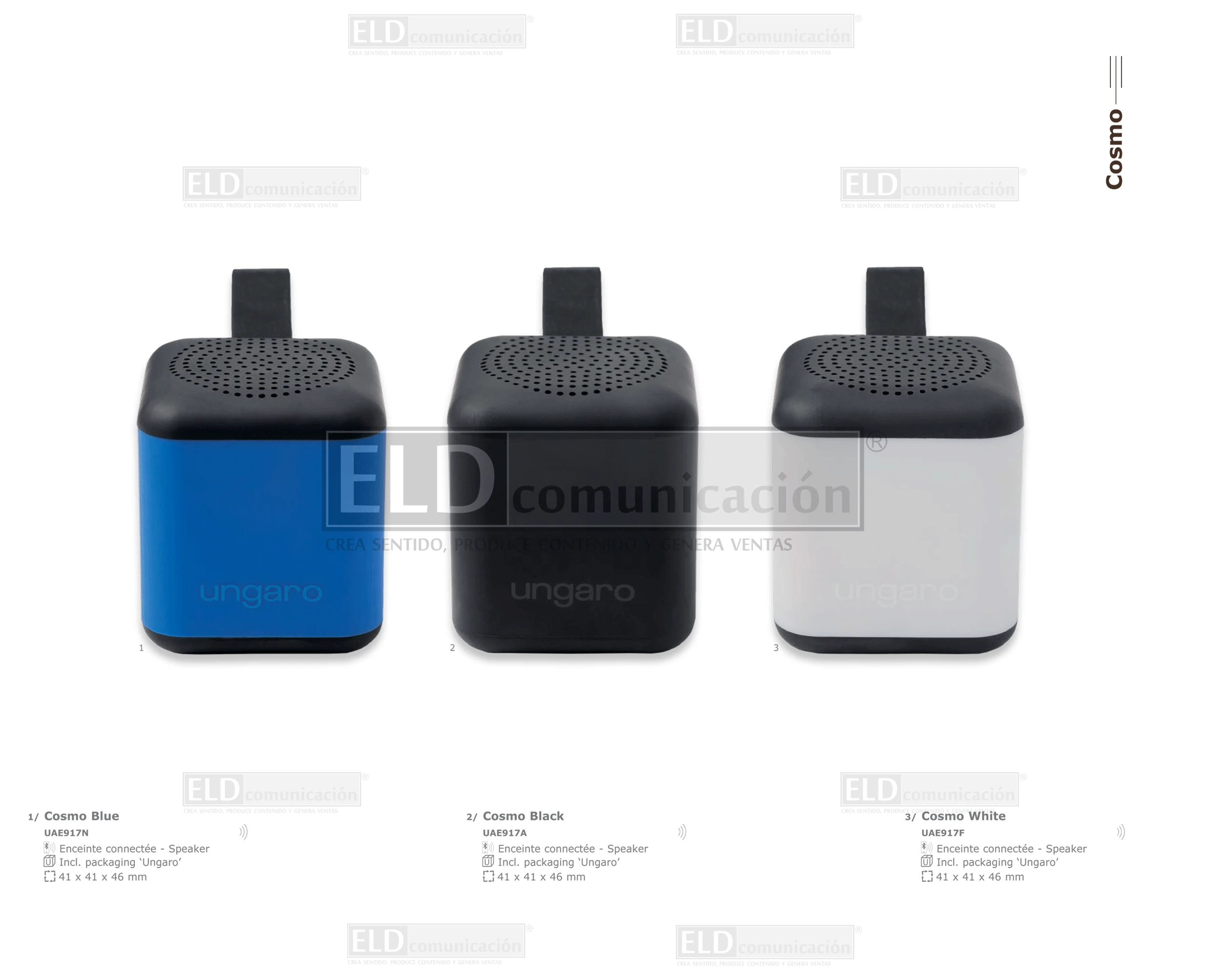 Altavoces Cosmo de Ungaro