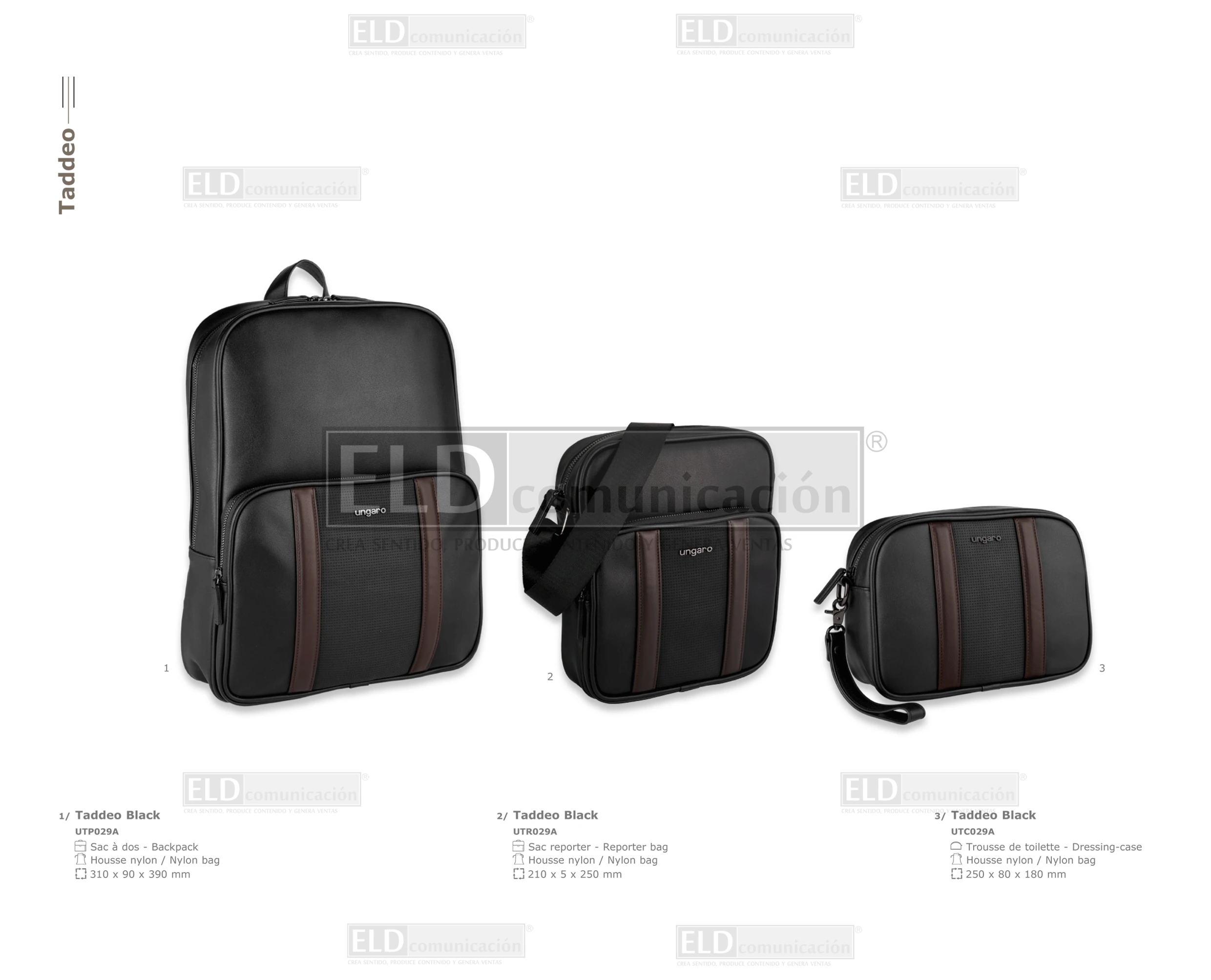 Mochilas Taddeo de Ungaro