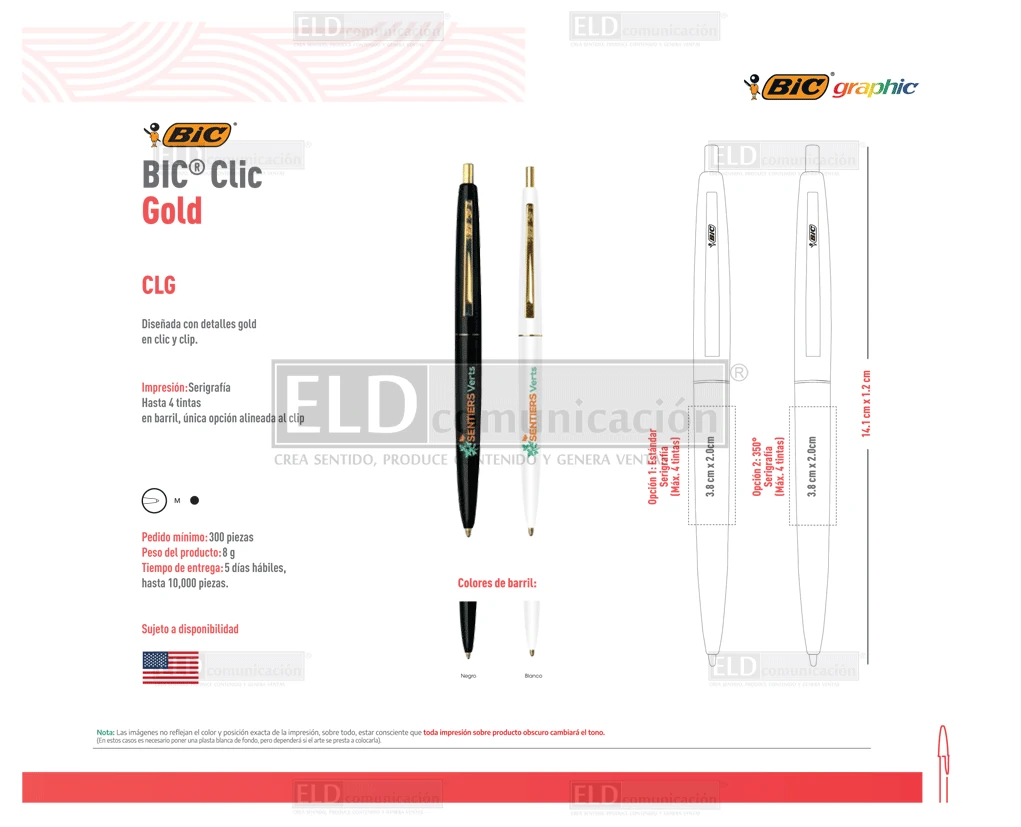 Bolígrafos Bic Writing 25