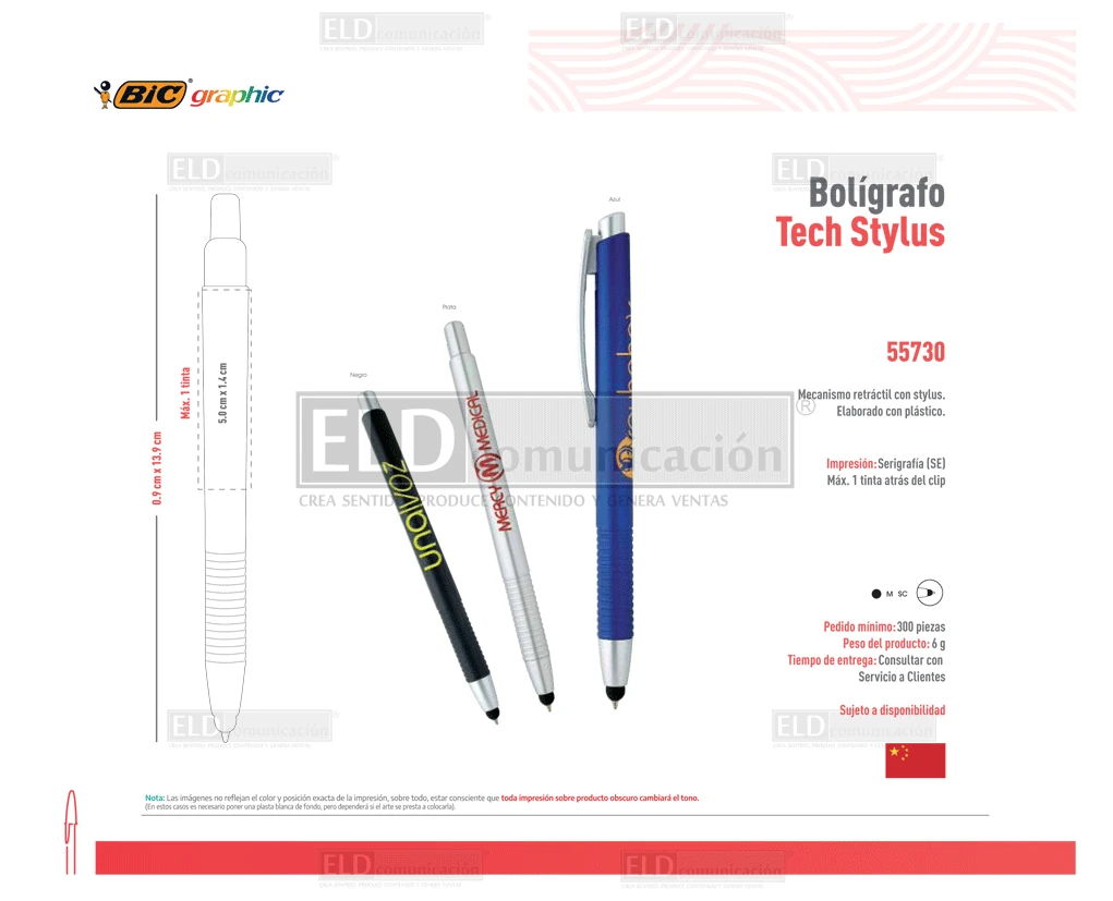 Bolígrafos Bic Writing 29