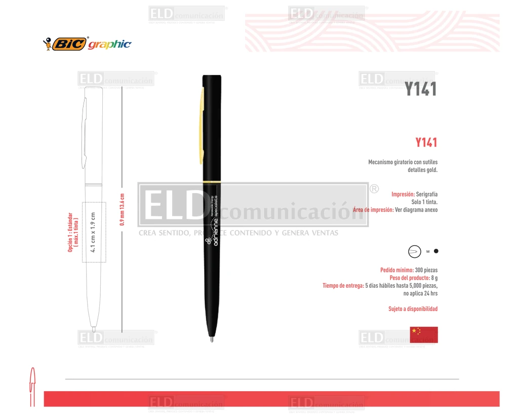 Bolígrafos Bic Writing 33