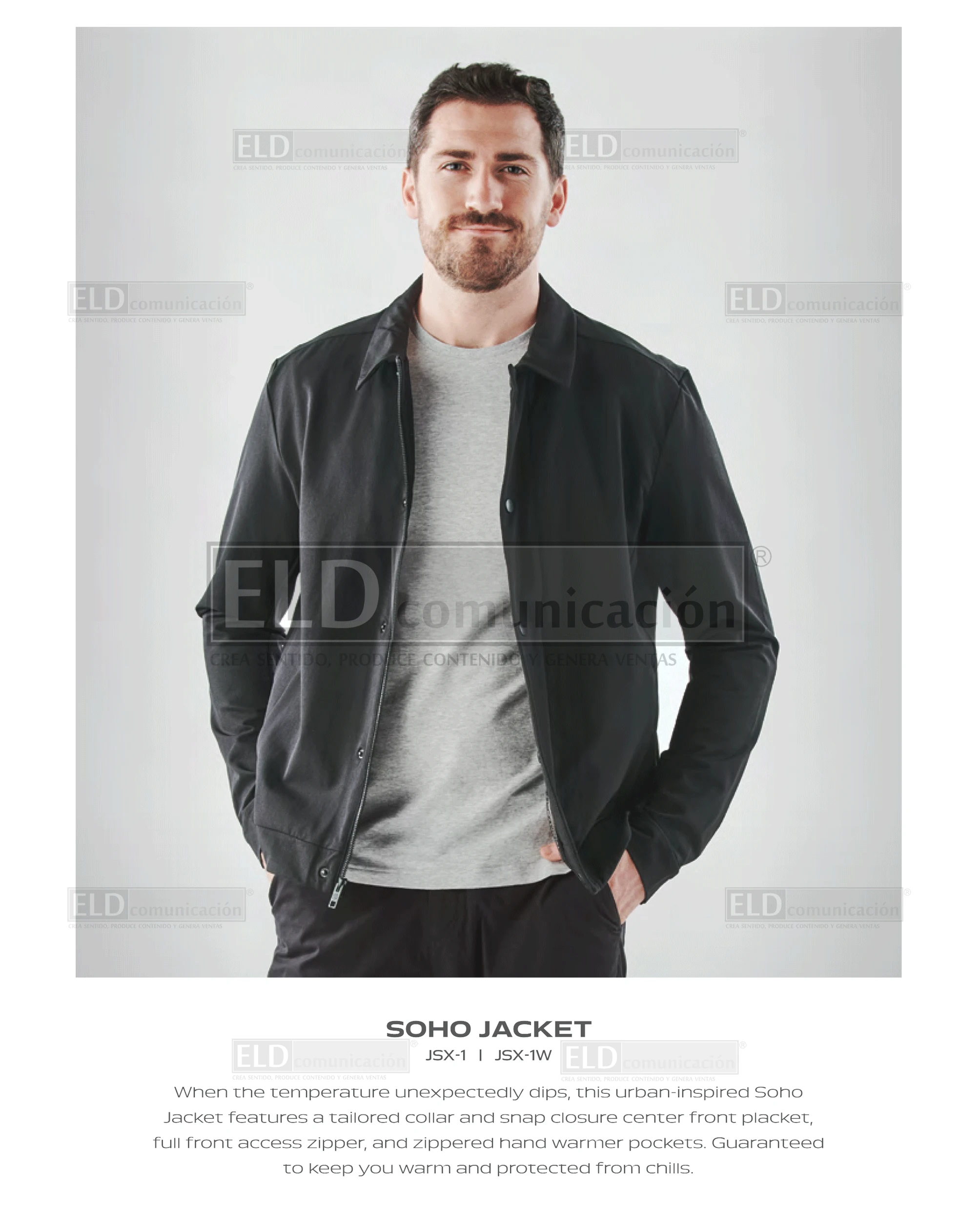 Camisas casuales premium modelo soho jacket stormtech