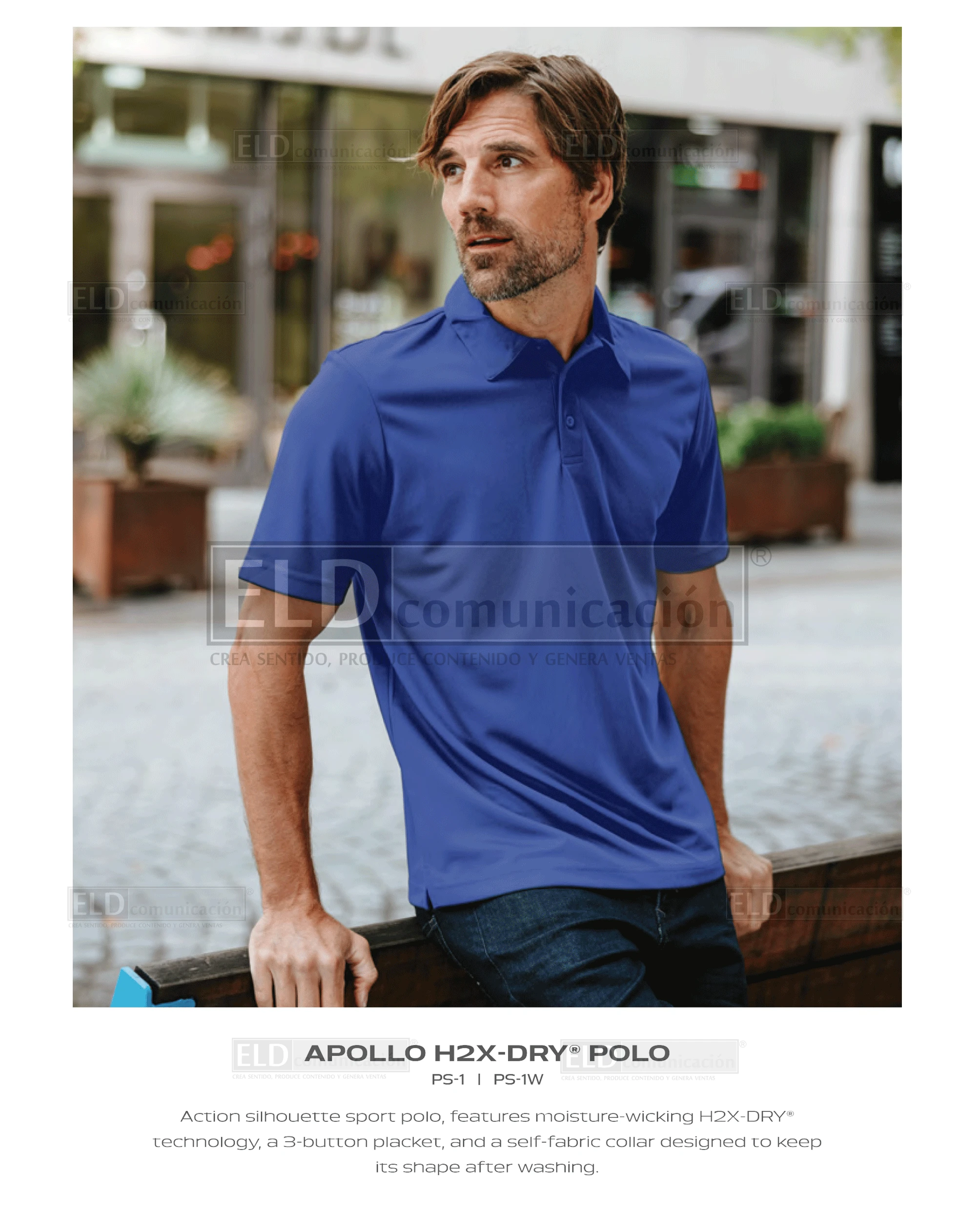 Camisas polo premium modelo apollo h2x dry stormtech