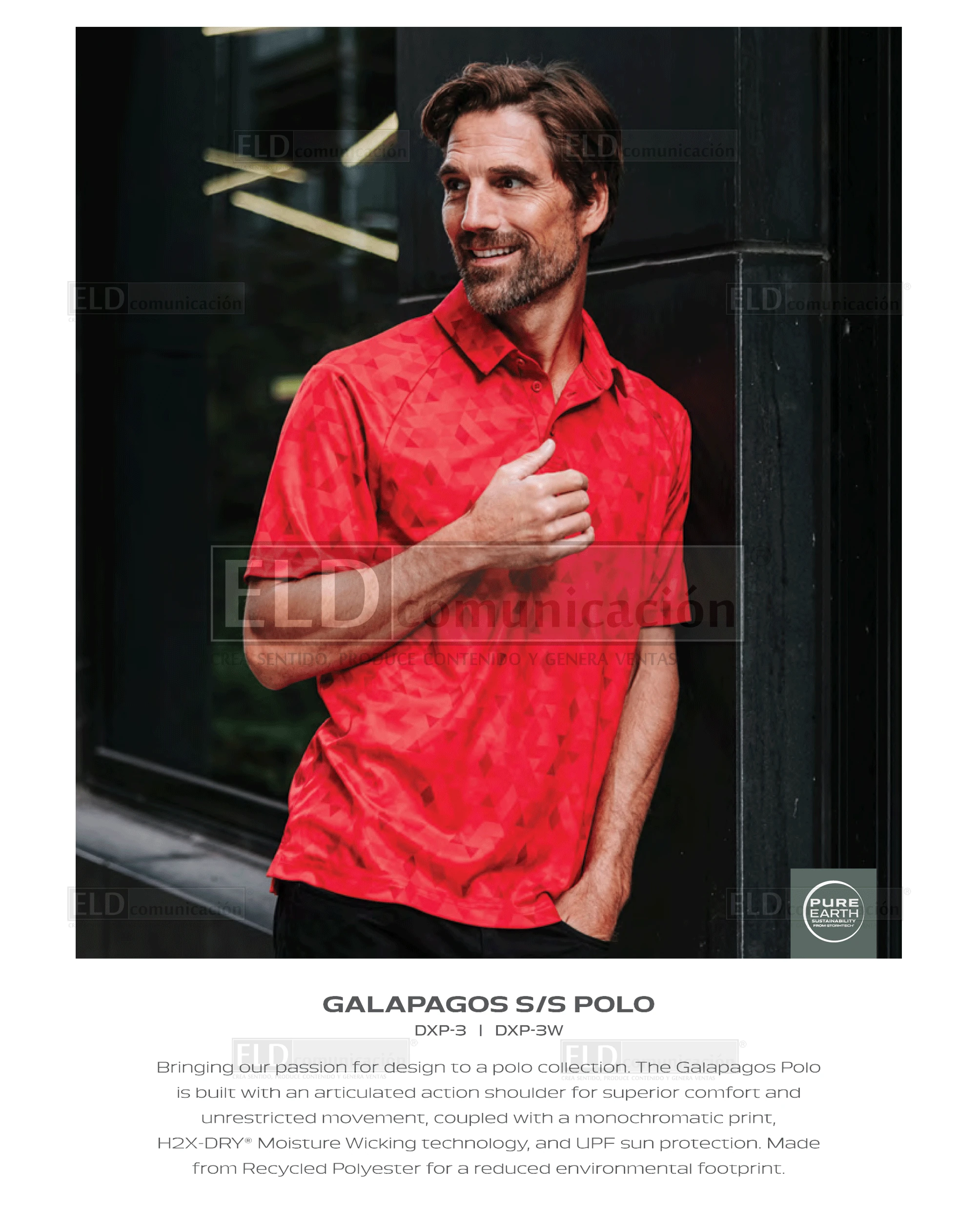 Camisas polo premium modelo galapagos stormtech