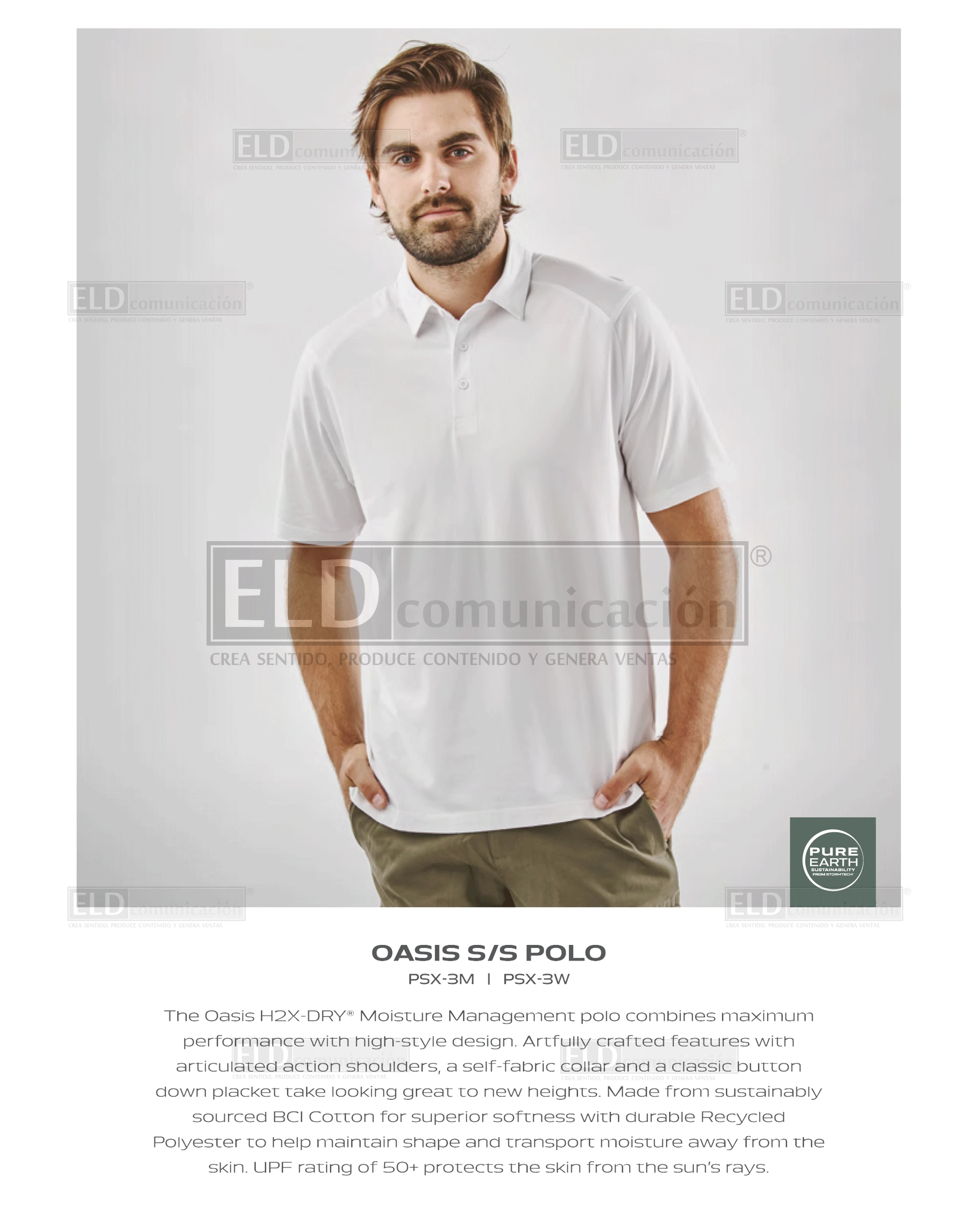 Camisas polo premium modelo oasis stormtech