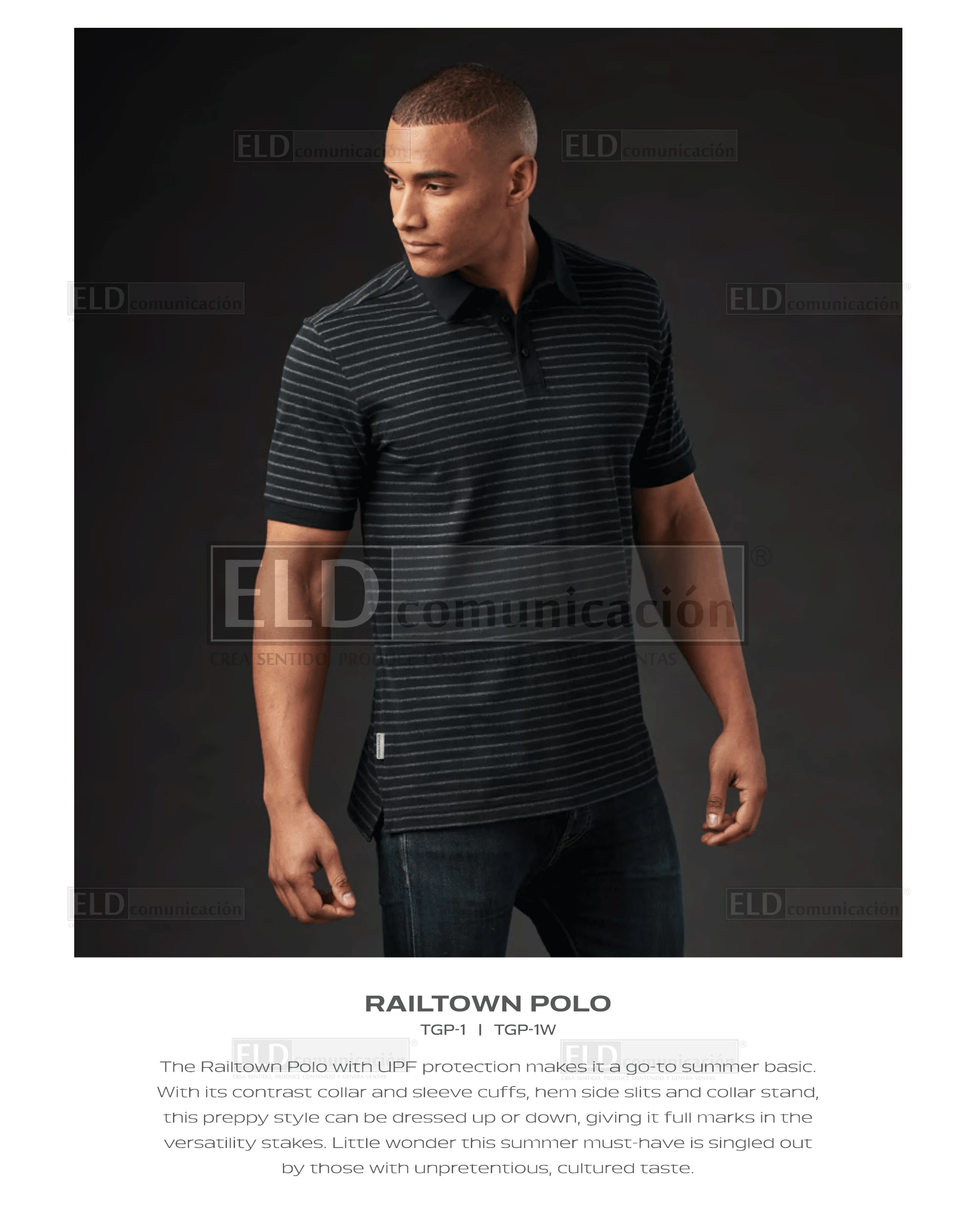 Camisas polo premium modelo railtown stormtech