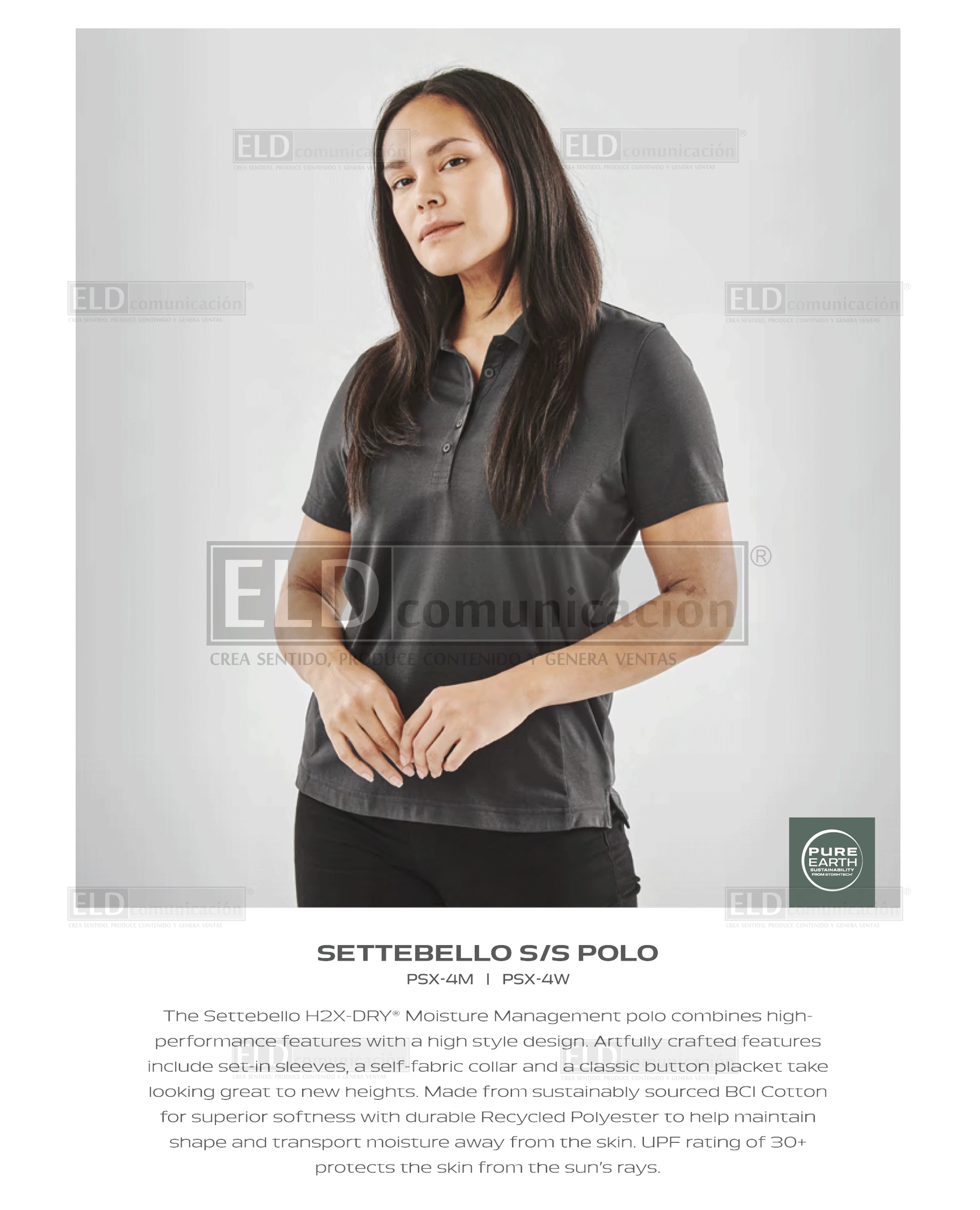 Camisas polo premium modelo settebello stormtech