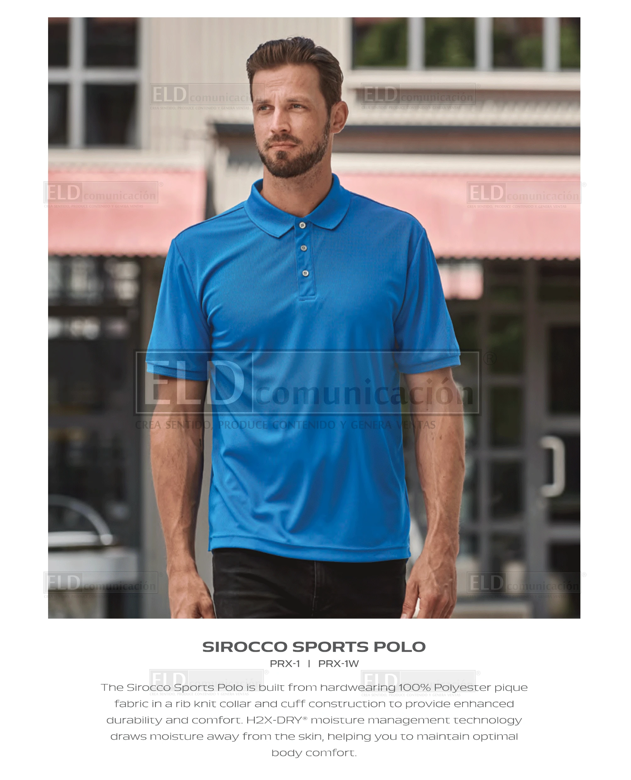 Camisas polo premium modelo sirocco stormtech