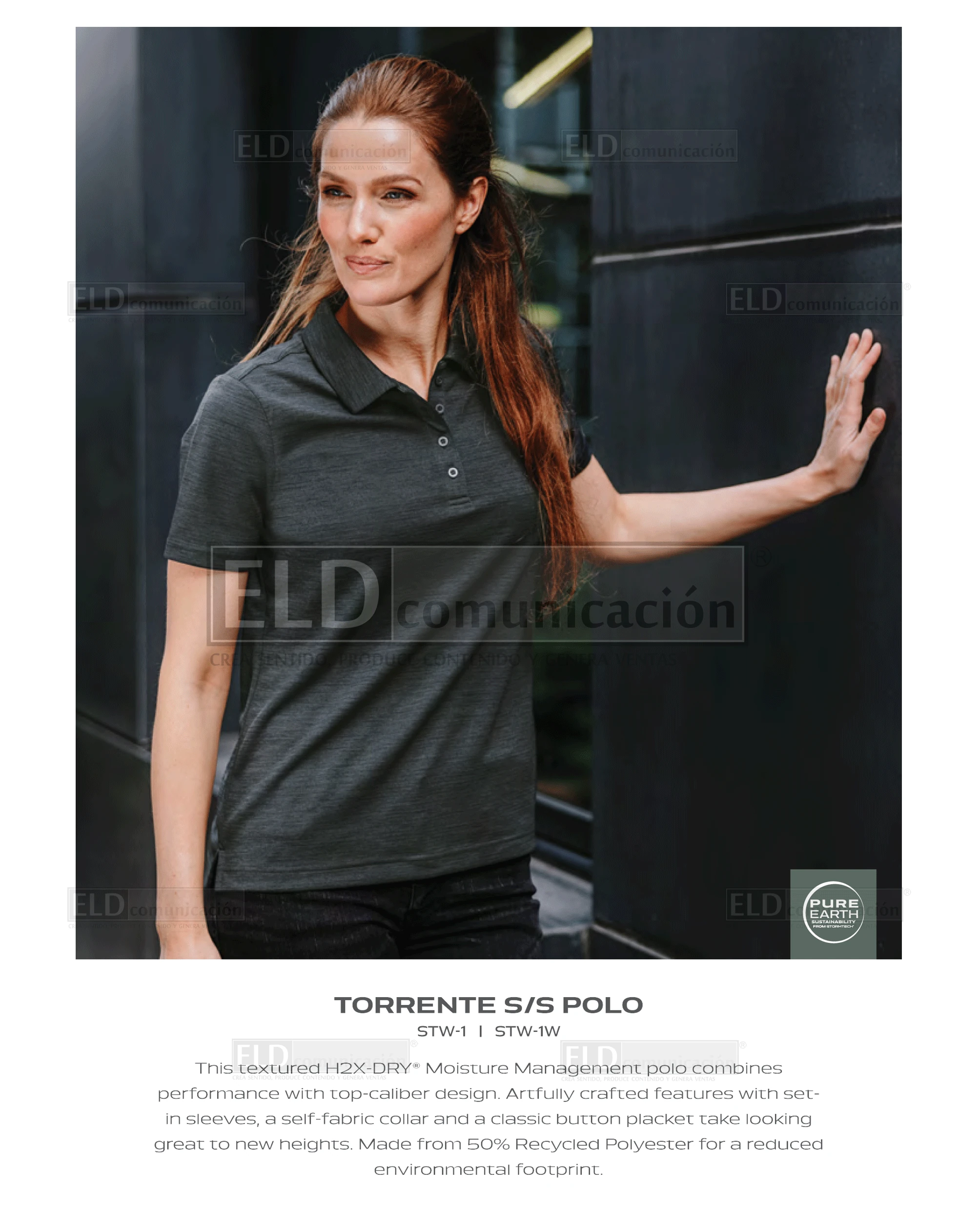 Camisas polo premium modelo torrente stormtech